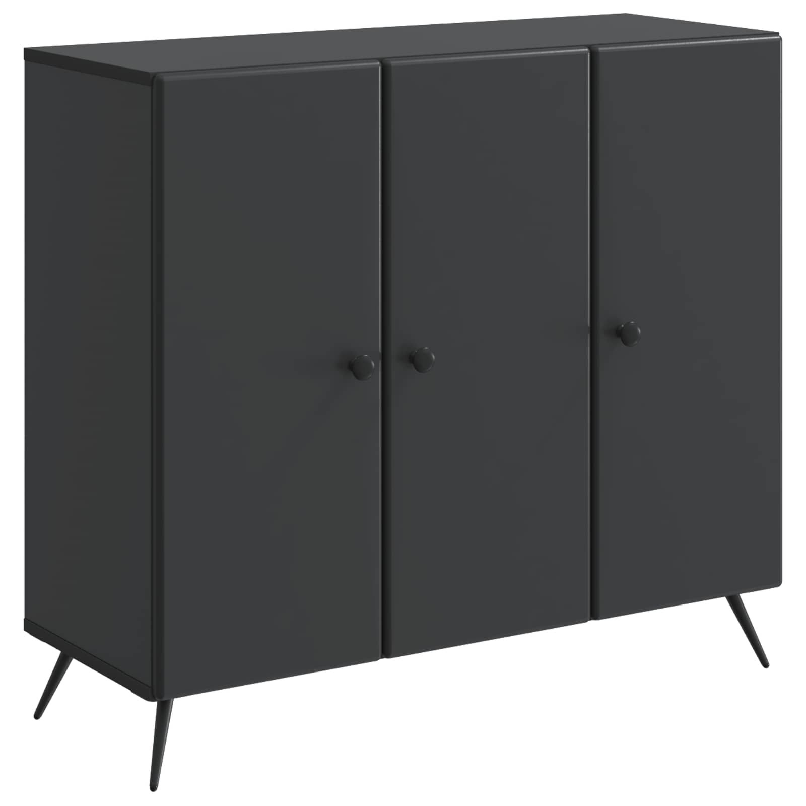 Kreveta Crna 89 x 34,5 x 80 cm Konstruirano drvo
