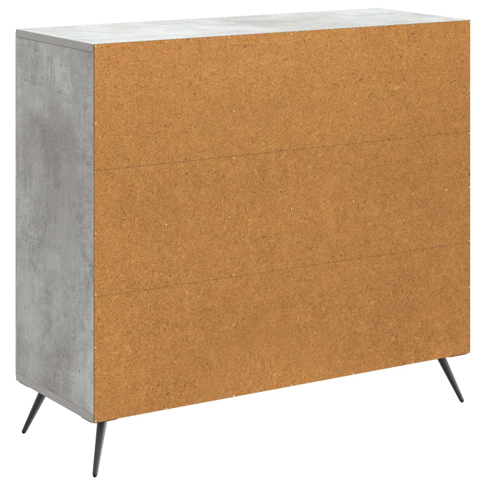 Kreveta Betonska siva 89 x 34,5 x 80 cm Konstruirano drvo