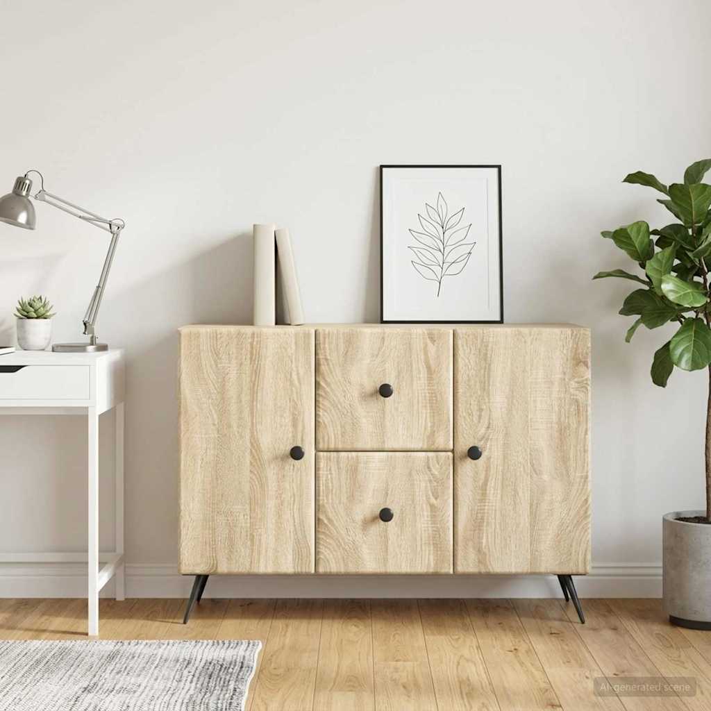Kreveta Hrast sonoma 89 x 34,5 x 60 cm Konstruirano drvo