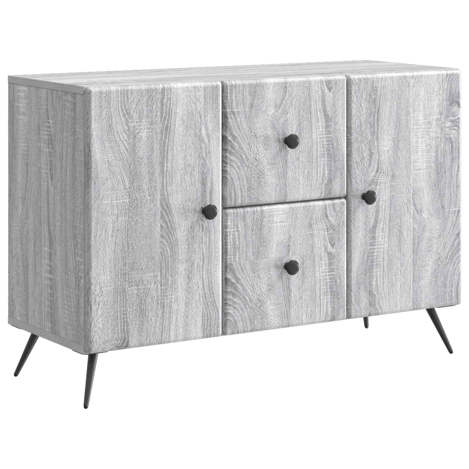 Kreveta Siva sonoma 89 x 34,5 x 60 cm Konstruirano drvo