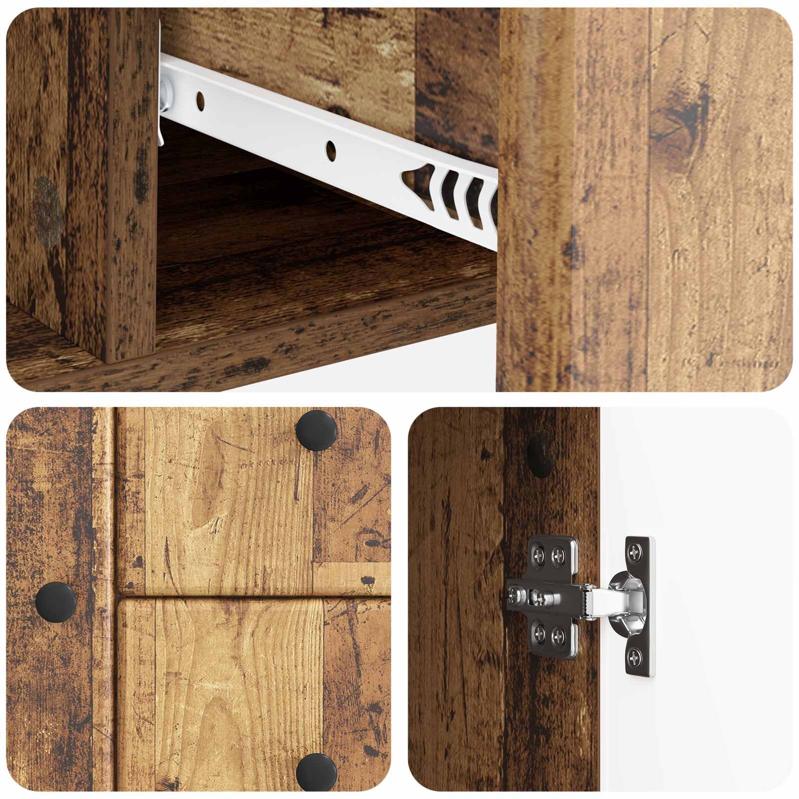 Kreveta Staro drvo 89 x 34,5 x 60 cm Konstruirano drvo