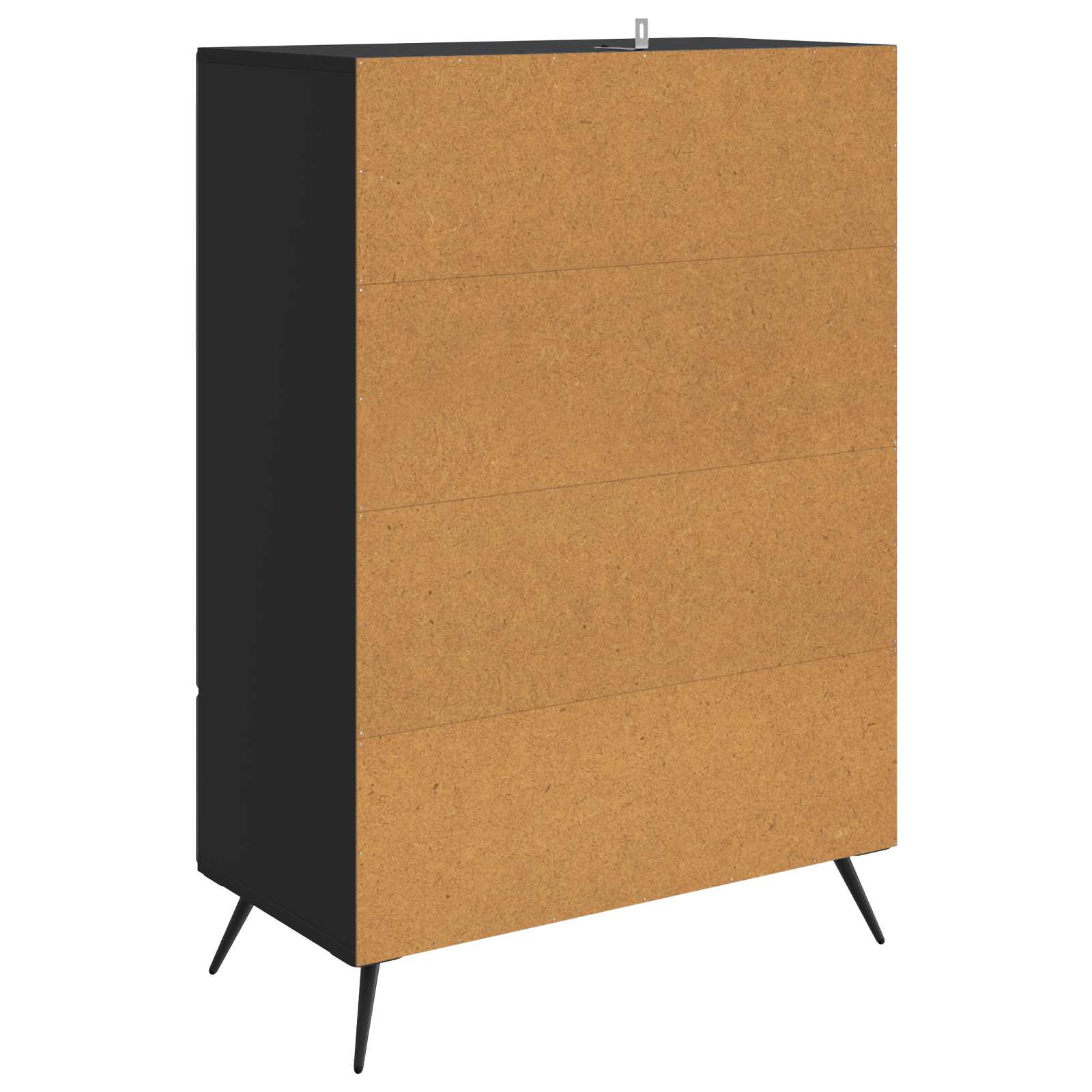 Kreveta s ladicama Crna 66 x 34,5 x 95 cm Konstruirano drvo