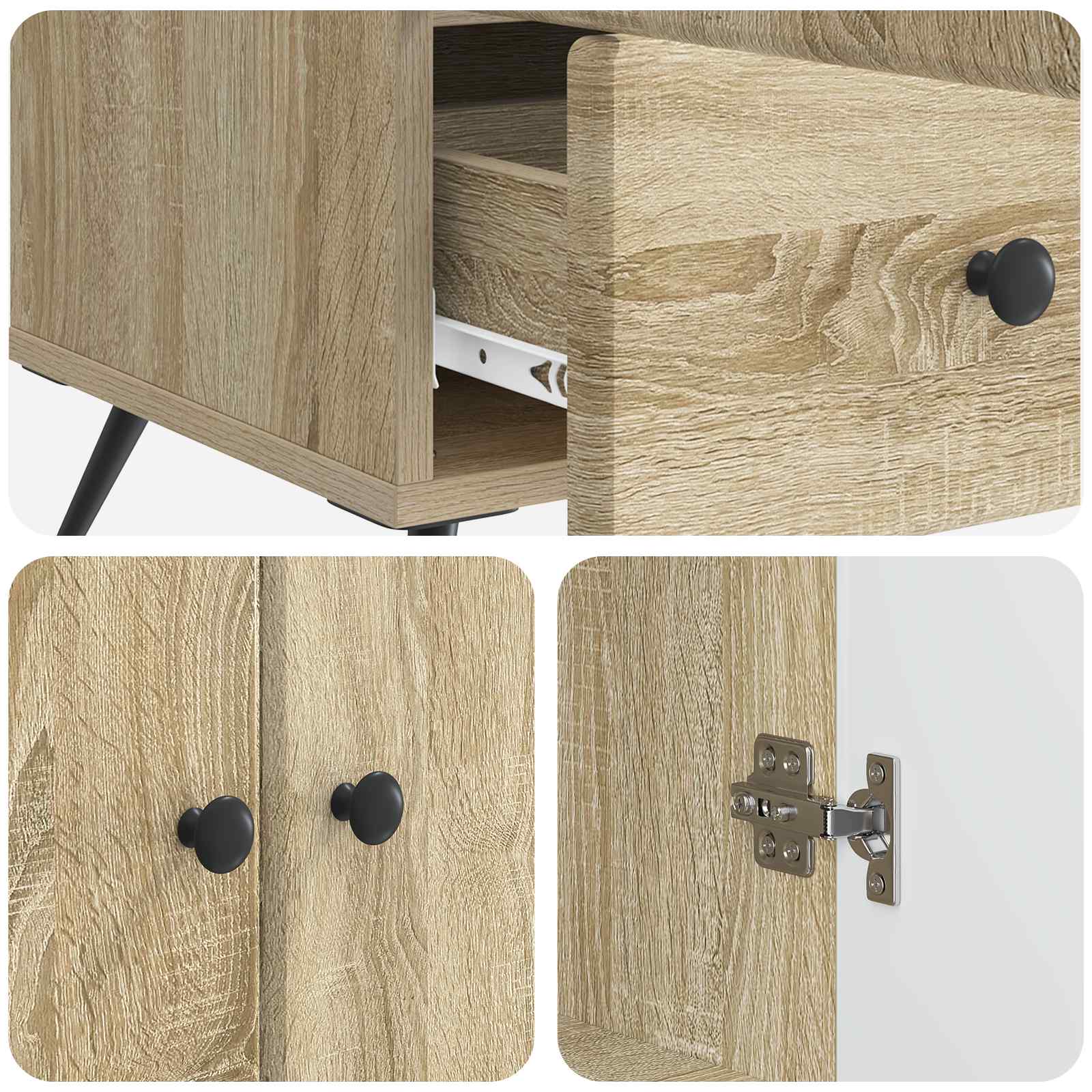 Kreveta Hrast sonoma 66 x 34,5 x 95 cm Konstruirano drvo