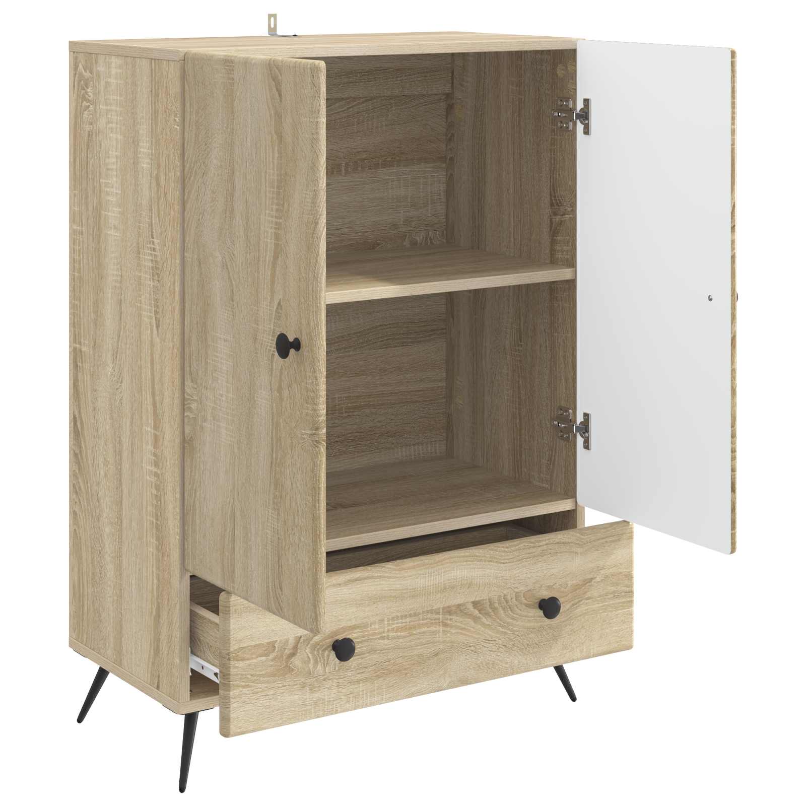 Kreveta Hrast sonoma 66 x 34,5 x 95 cm Konstruirano drvo