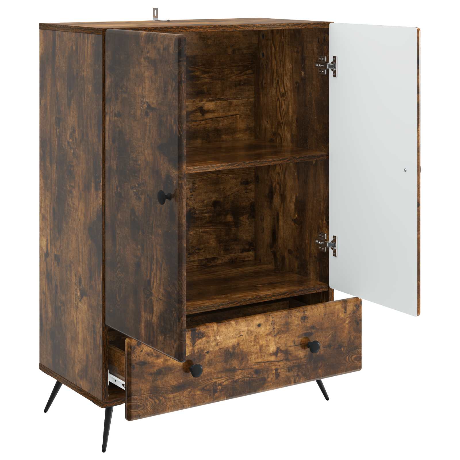 Kreveta Dimljeni hrast 66 x 34,5 x 95 cm Konstruirano drvo