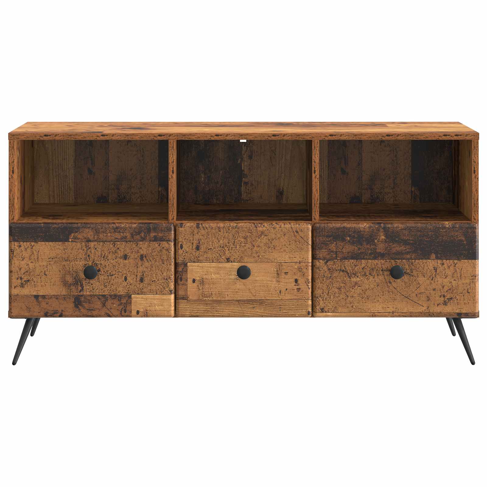 TV ormar Staro drvo 102 x 34,5 x 50 cm Konstruirano drvo