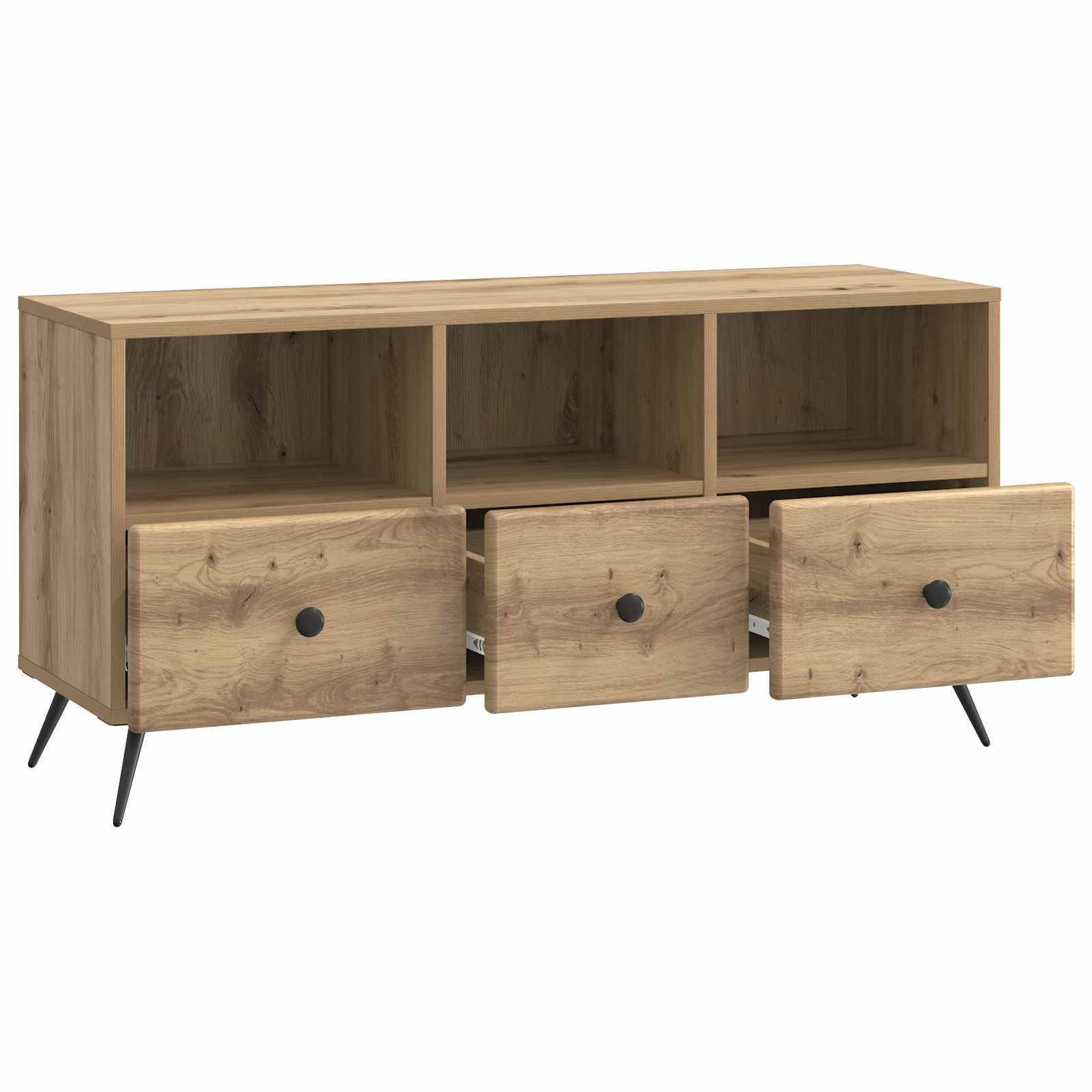 TV ormar Hrast artisan 102 x 34,5 x 50 cm Konstruirano drvo