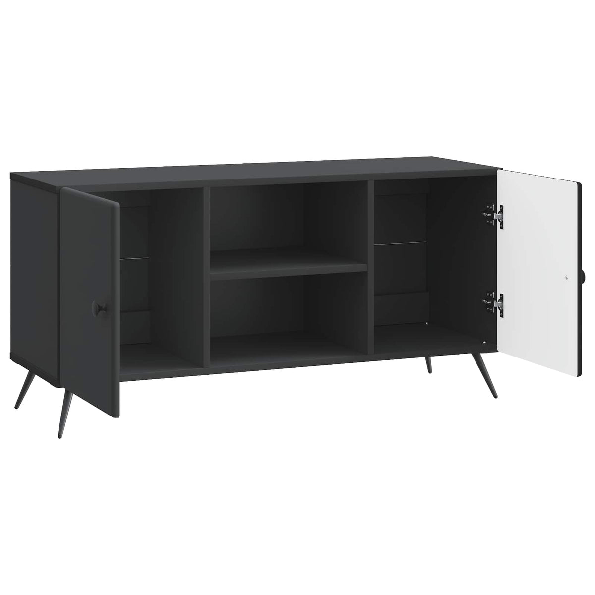 TV ormar 102 x 34,5 x 50 cm Crna Konstruirano drvo