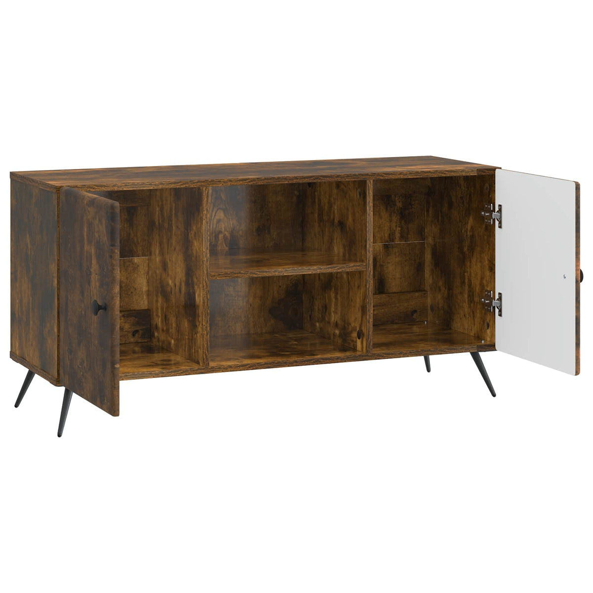 TV ormar 102 x 34,5 x 50 cm Dimljeni hrast Konstruirano drvo