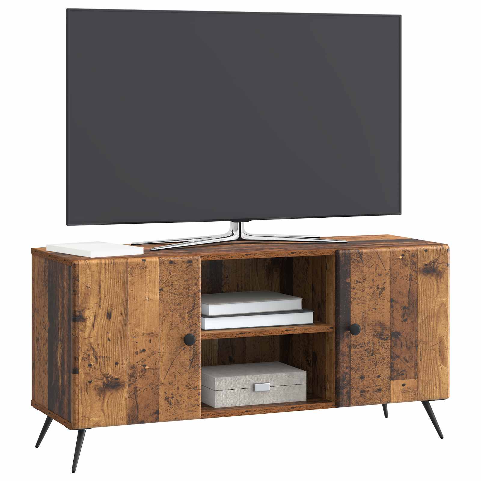 TV ormar Staro drvo 102 x 34,5 x 50 cm Konstruirano drvo