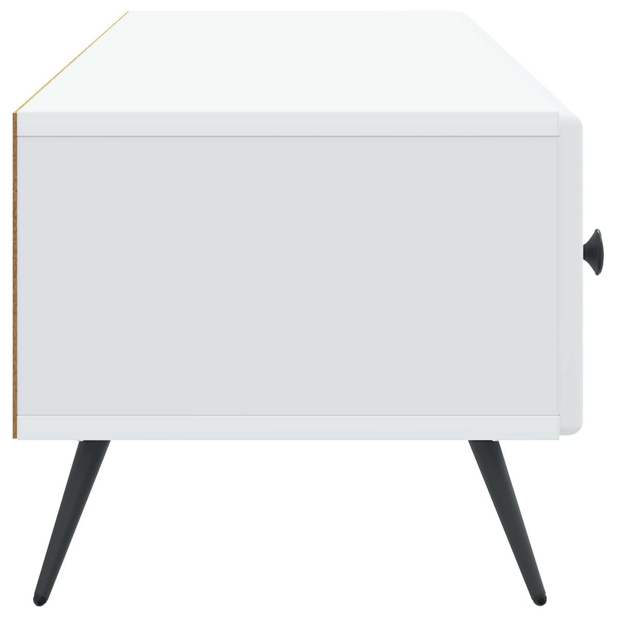 TV ormar s ladicama Bijela 147 x 34,5 x 30 cm Konstruirano drvo