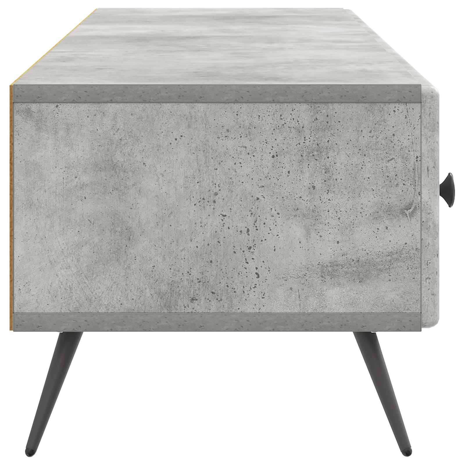 TV ormar Betonska siva 147 x 34,5 x 30 cm Konstruirano drvo