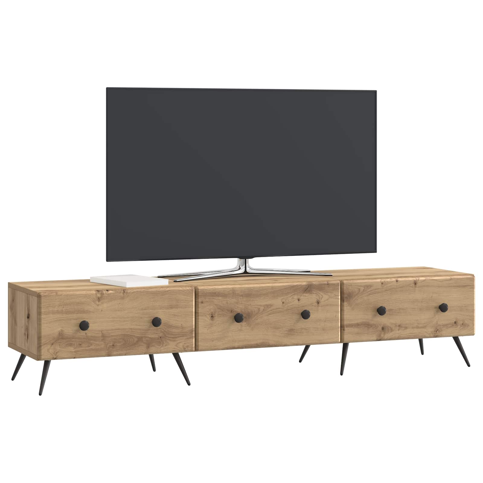 TV ormar Hrast artisan 147 x 34,5 x 30 cm Konstruirano drvo