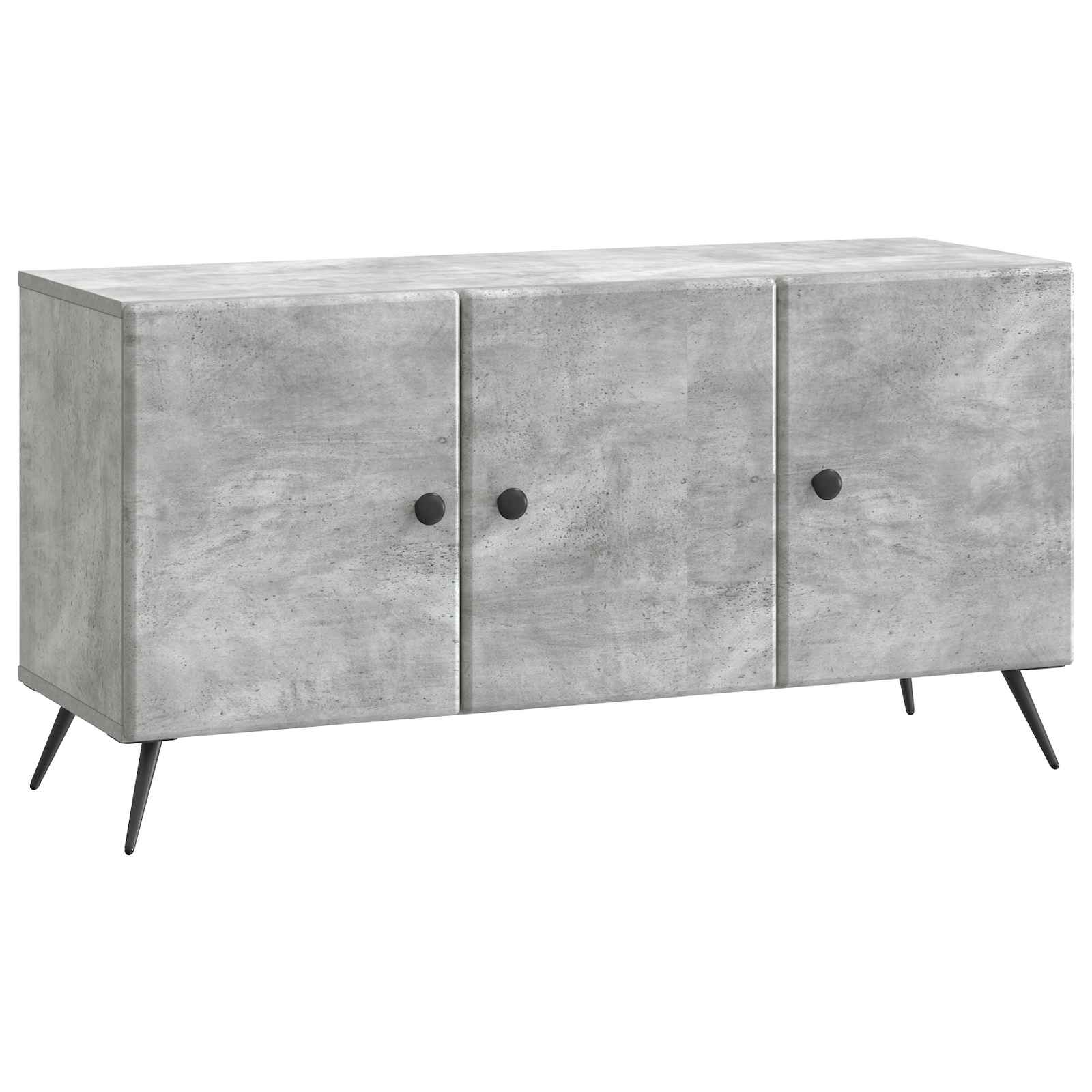 TV ormar Betonska siva 99 x 34,5 x 50 cm Konstruirano drvo