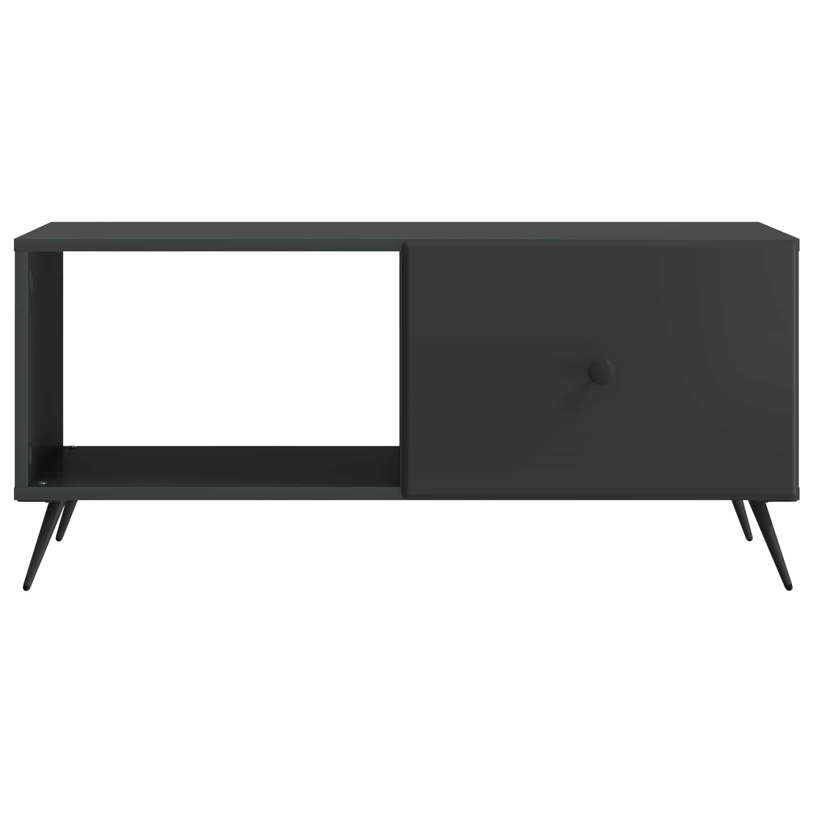 Kava Stol Crna 90 x 50 x 40 cm Konstruirano drvo