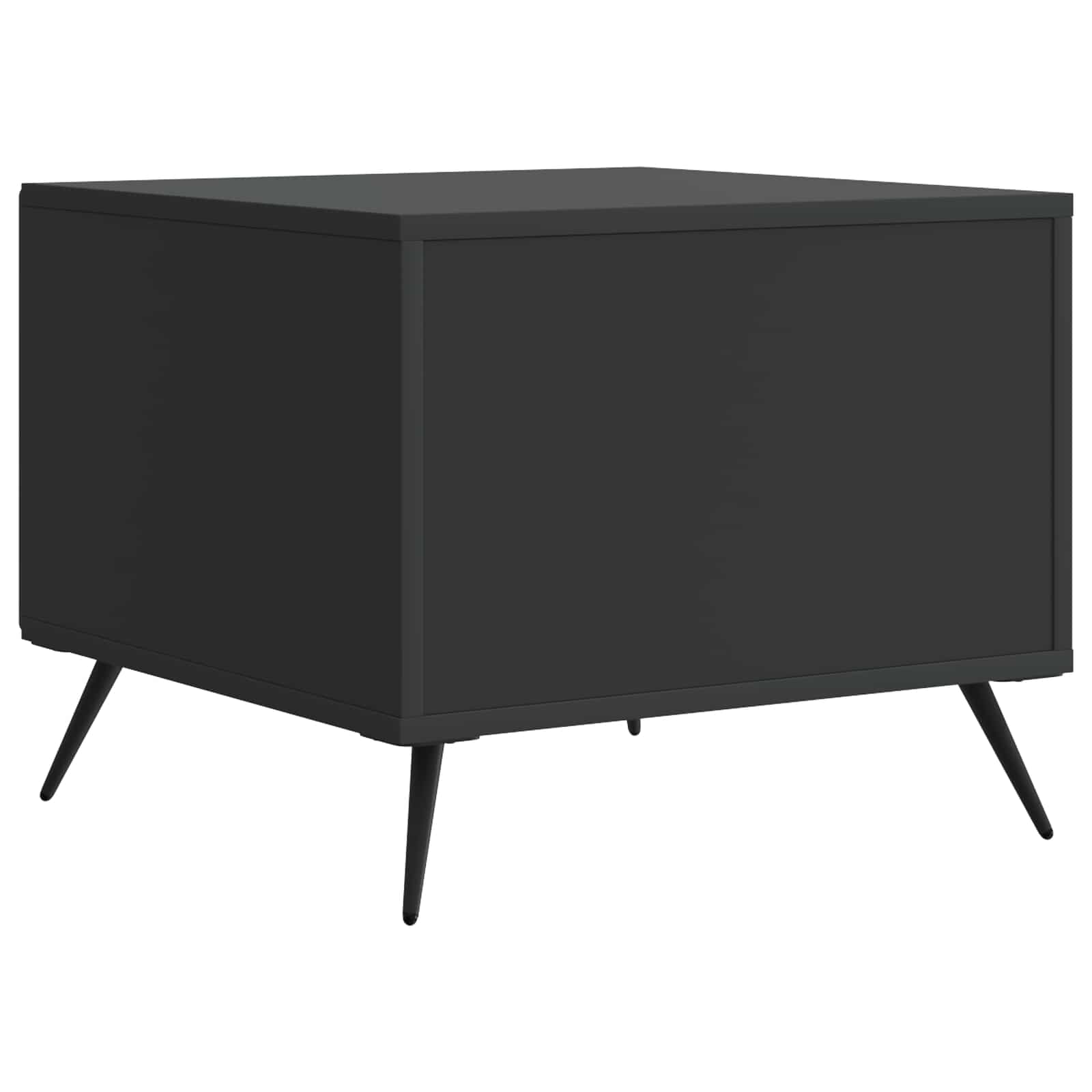 Kava Stol s ladicama Crna 49 x 50 x 40 cm Konstruirano drvo