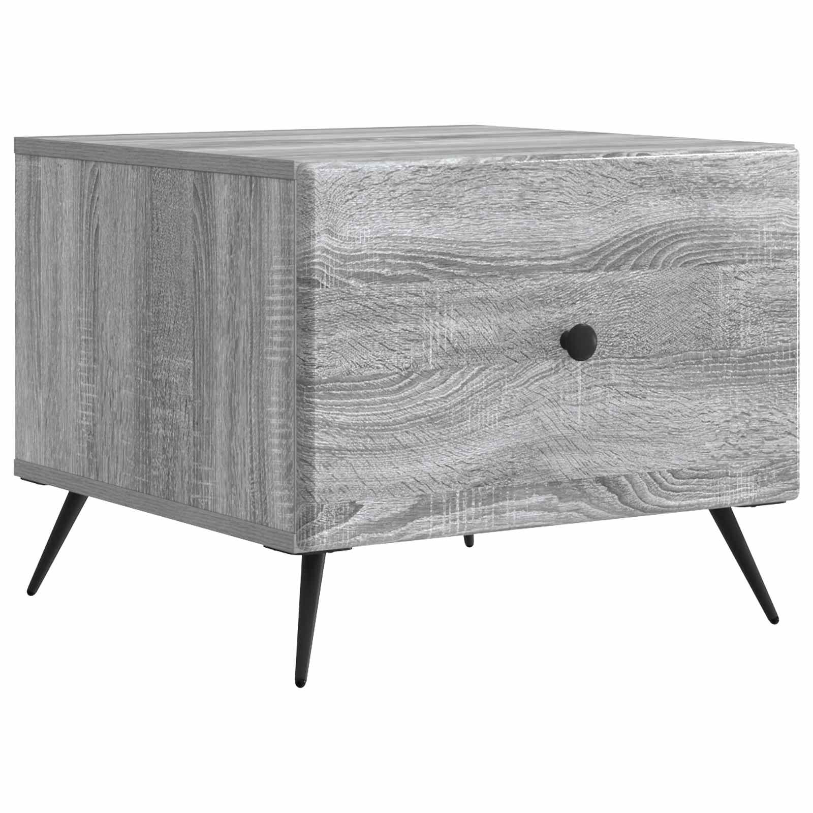 Kava Stol Siva sonoma 49 x 50 x 40 cm Konstruirano drvo