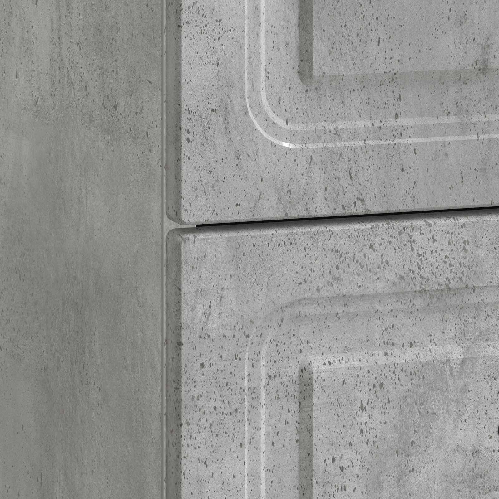 Noćni ormar Betonska siva 43 x 34,5 x 44,5 cm Konstruirano drvo