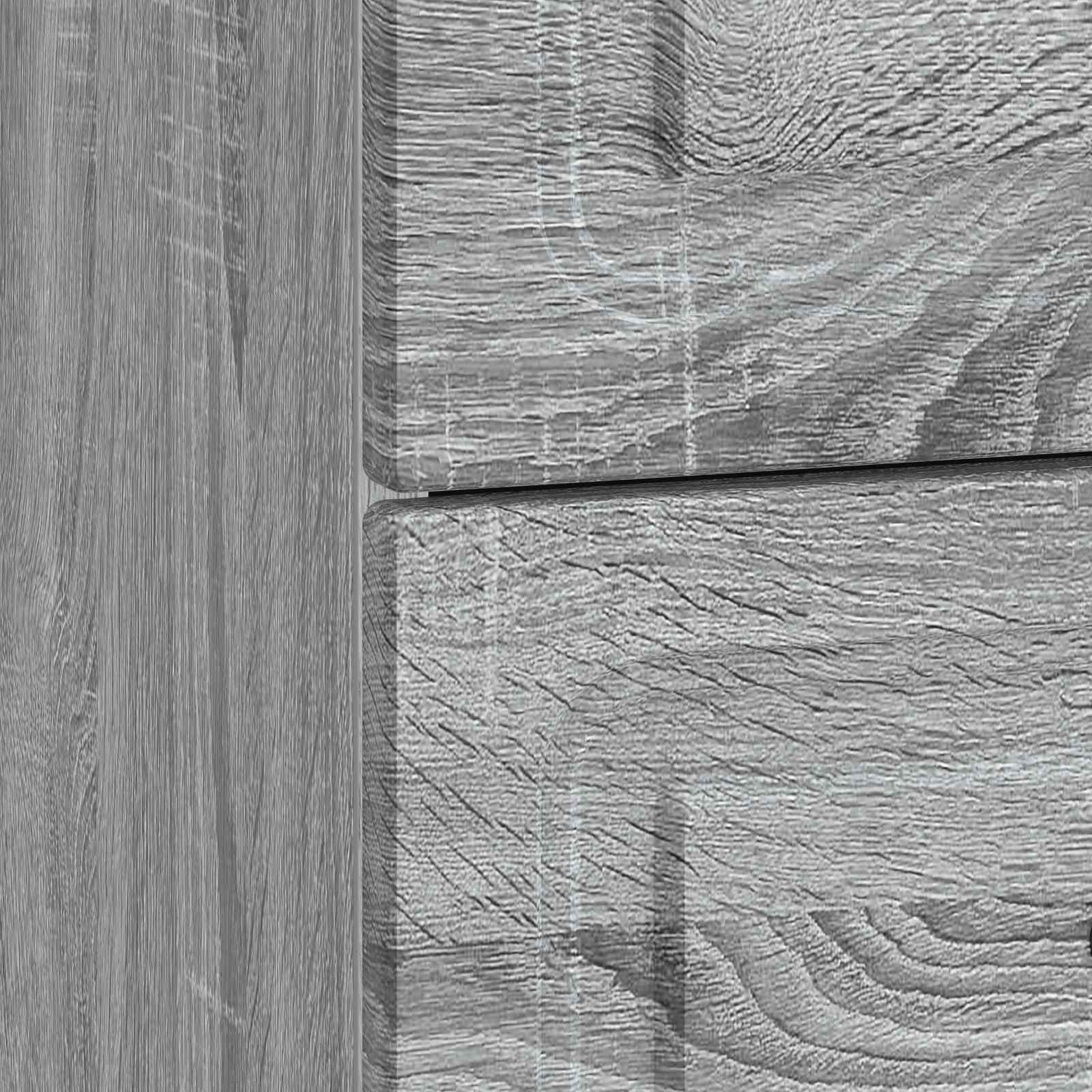 Noćni ormar Siva sonoma 43 x 34,5 x 44,5 cm Konstruirano drvo