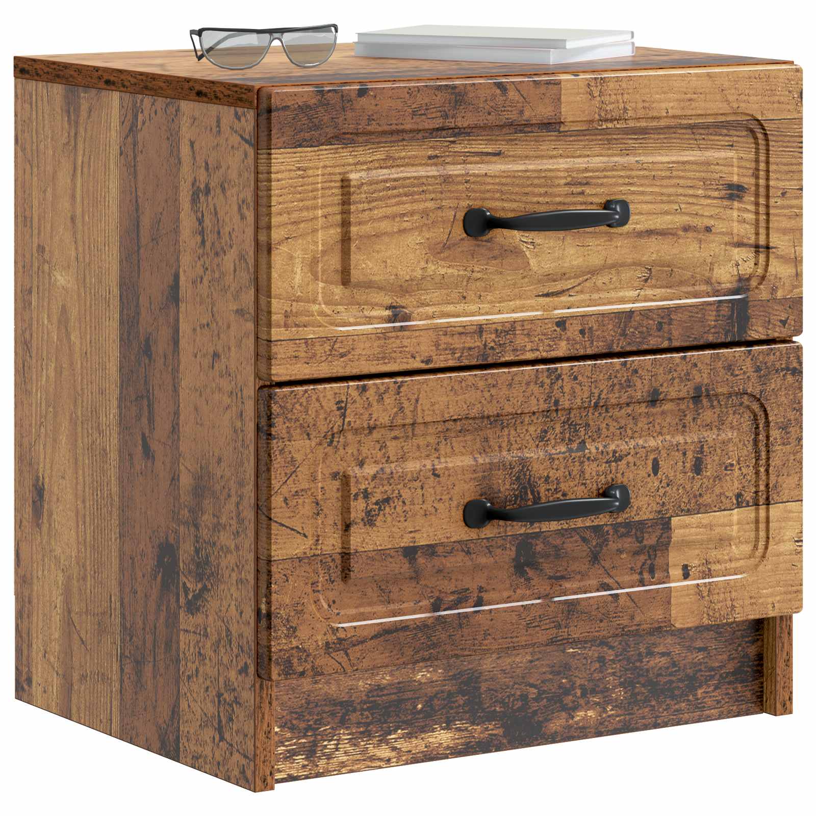 Noćni ormar Staro drvo 43 x 34,5 x 44,5 cm Konstruirano drvo