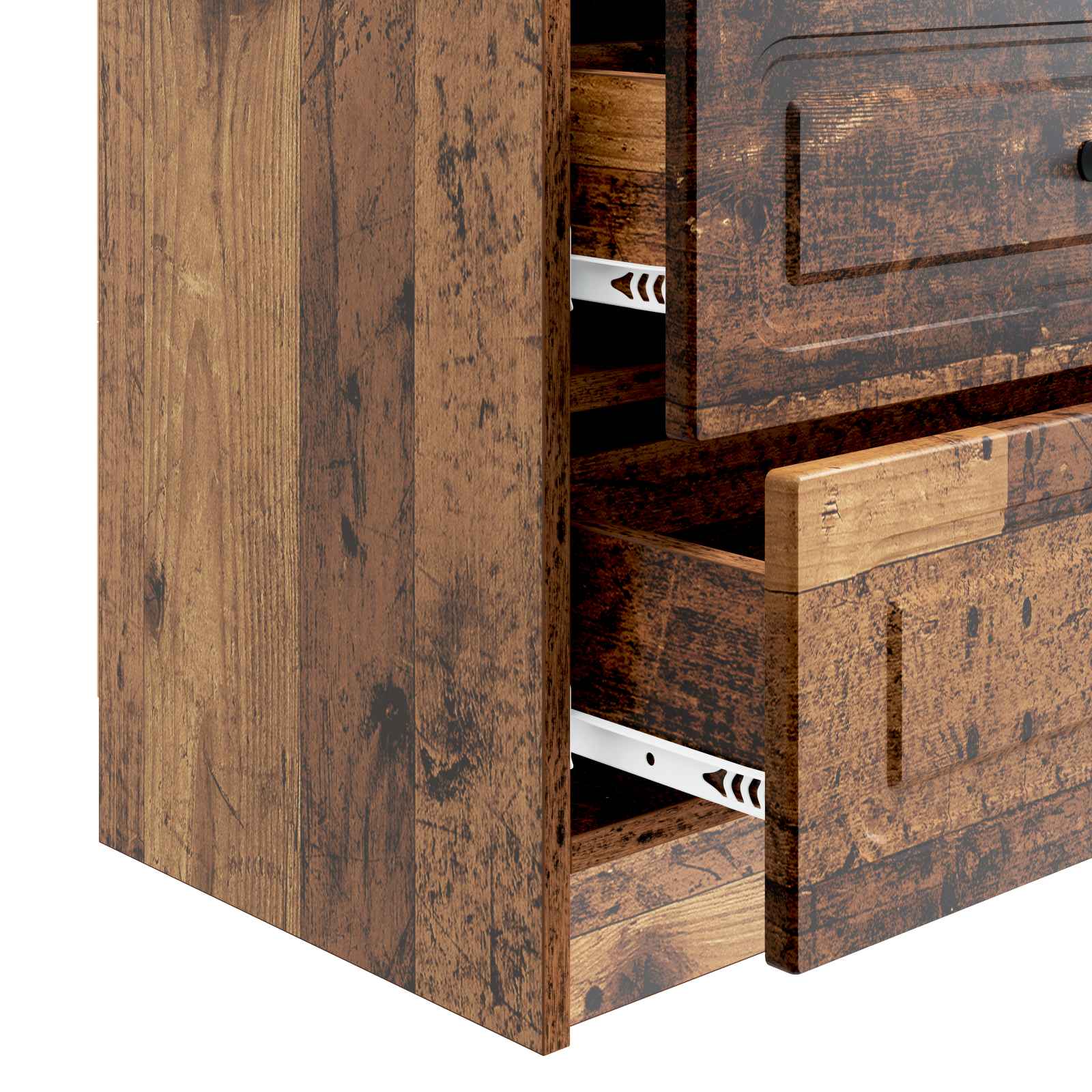 Noćni ormar Staro drvo 62 x 34,5 x 44,5 cm Konstruirano drvo