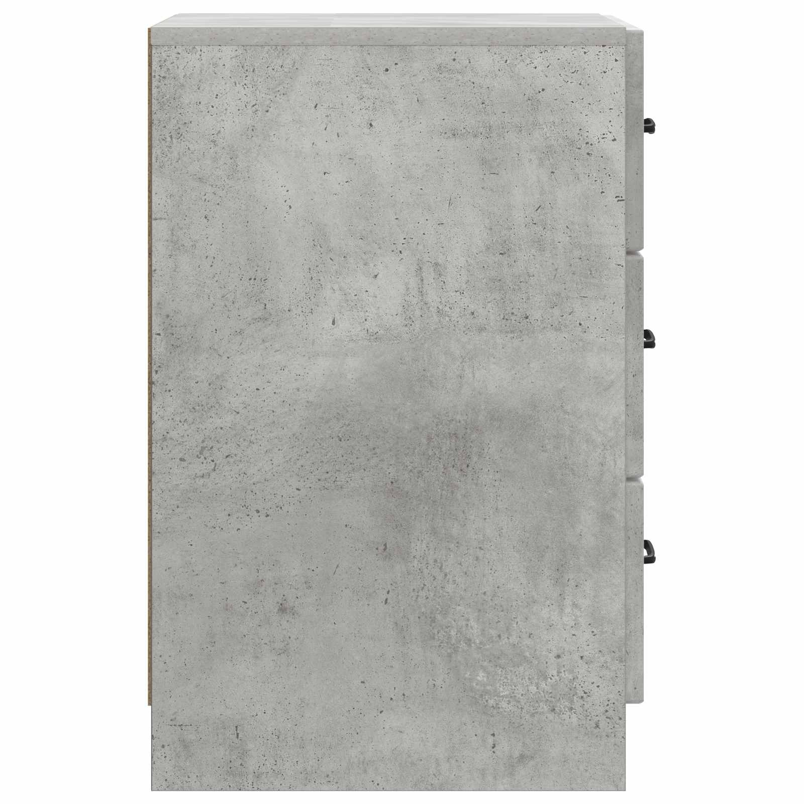 Noćni ormar Betonska siva 43 x 41 x 63,5 cm Konstruirano drvo