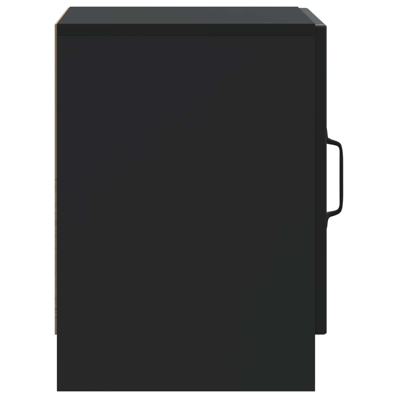 Noćni ormar Crna 43 x 34,5 x 47 cm Konstruirano drvo