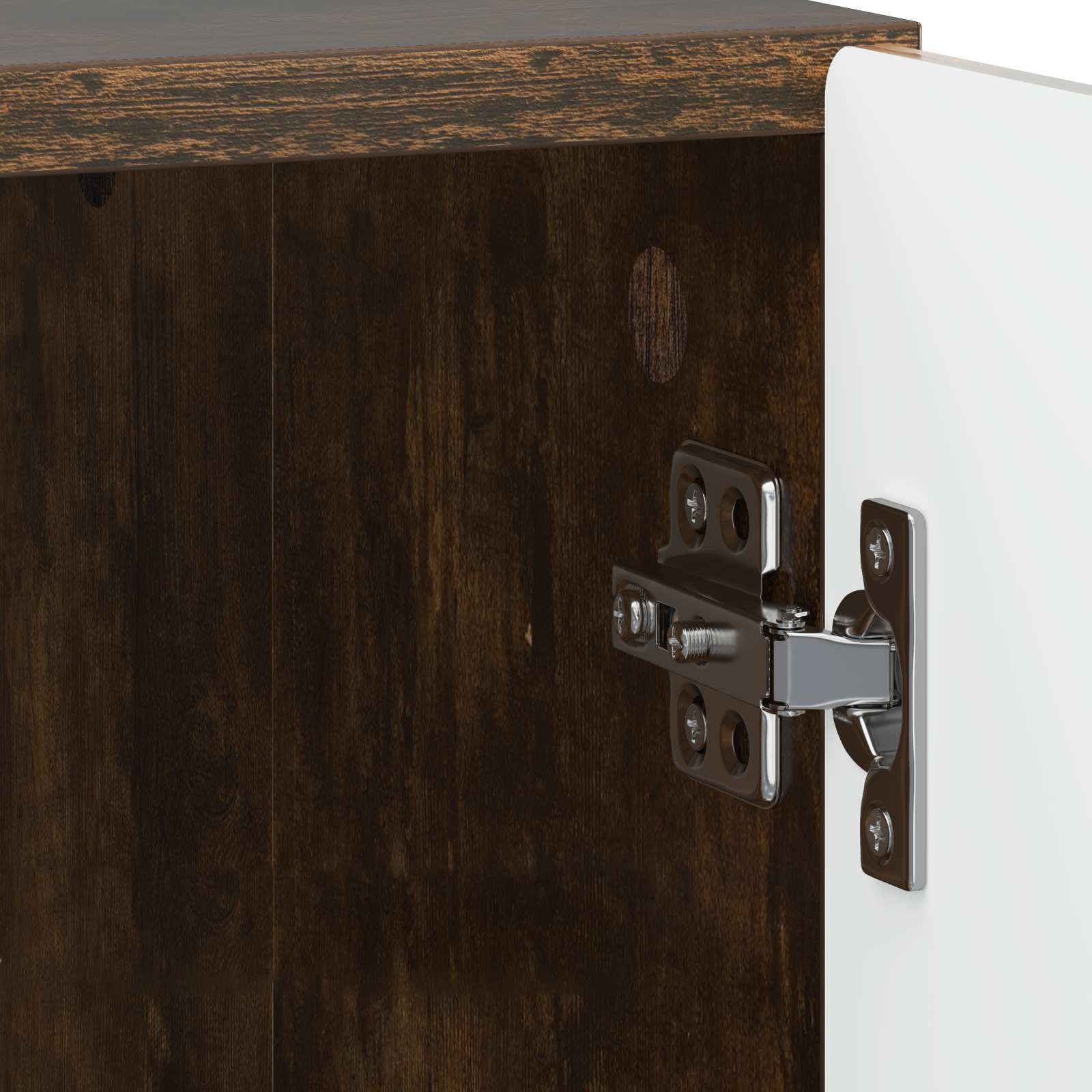 Noćni ormar 2 pcs Dimljeni hrast 43 x 34,5 x 47 cm