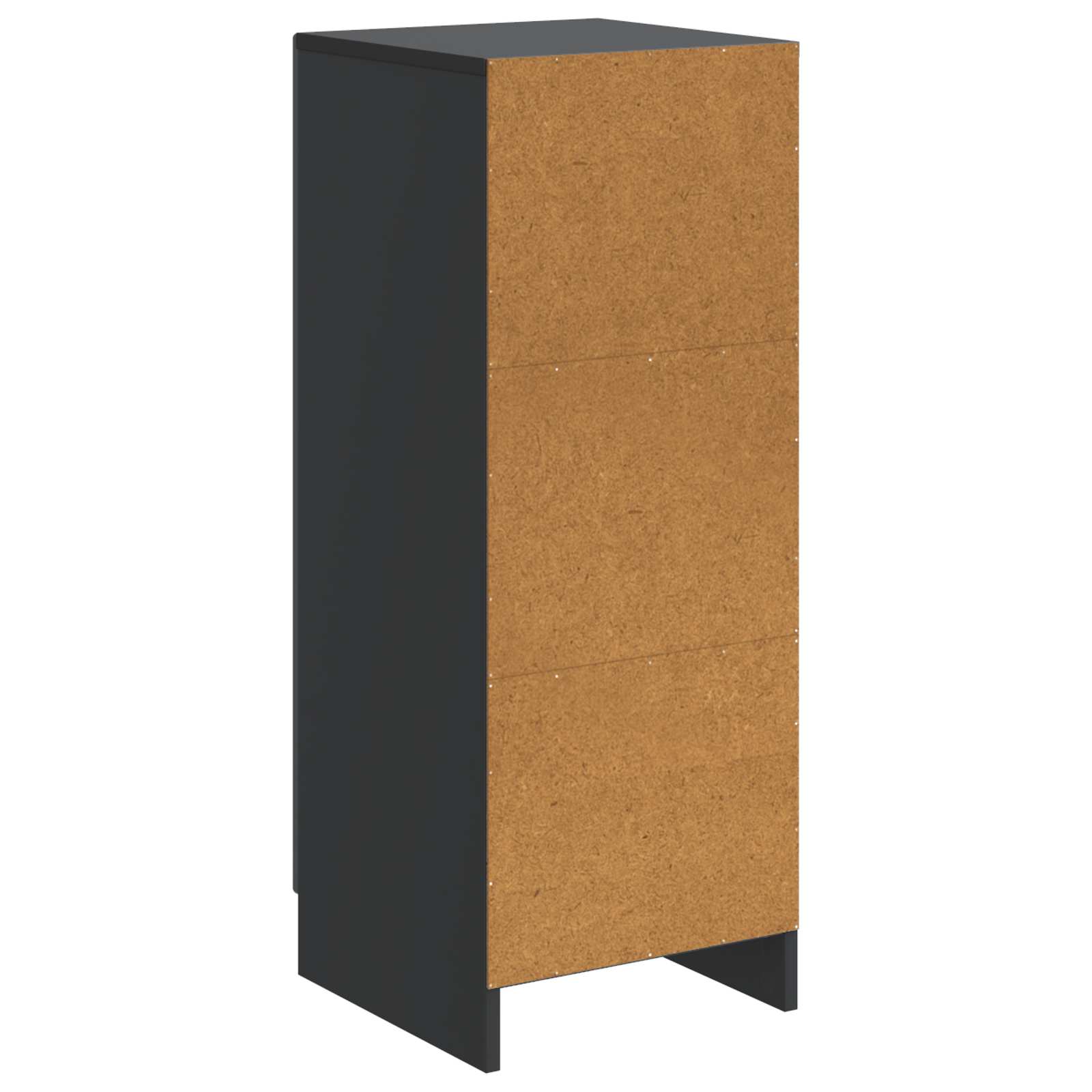 Kreveta Crna 33 x 34,5 x 87 cm Konstruirano drvo