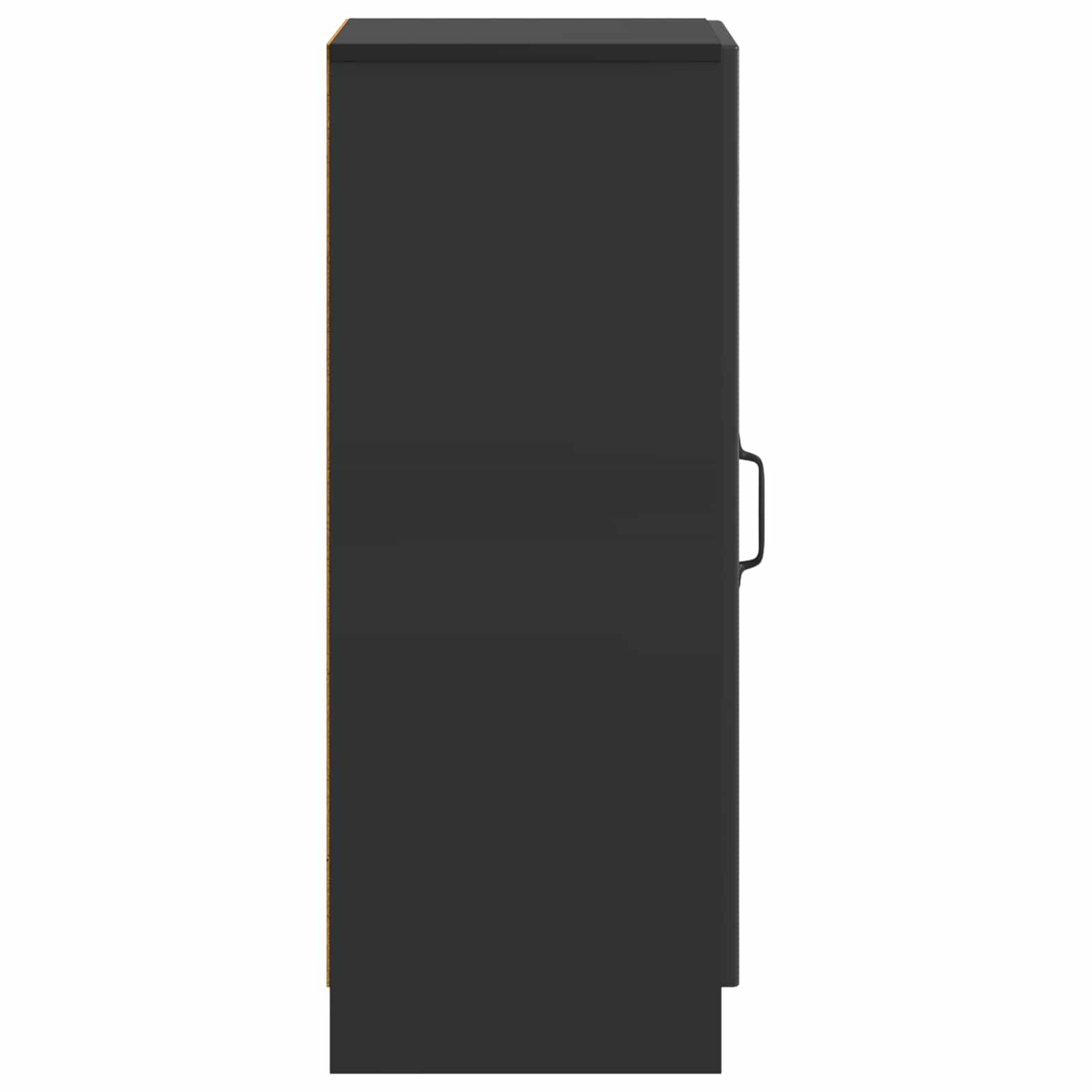Kreveta Crna 33 x 34,5 x 87 cm Konstruirano drvo