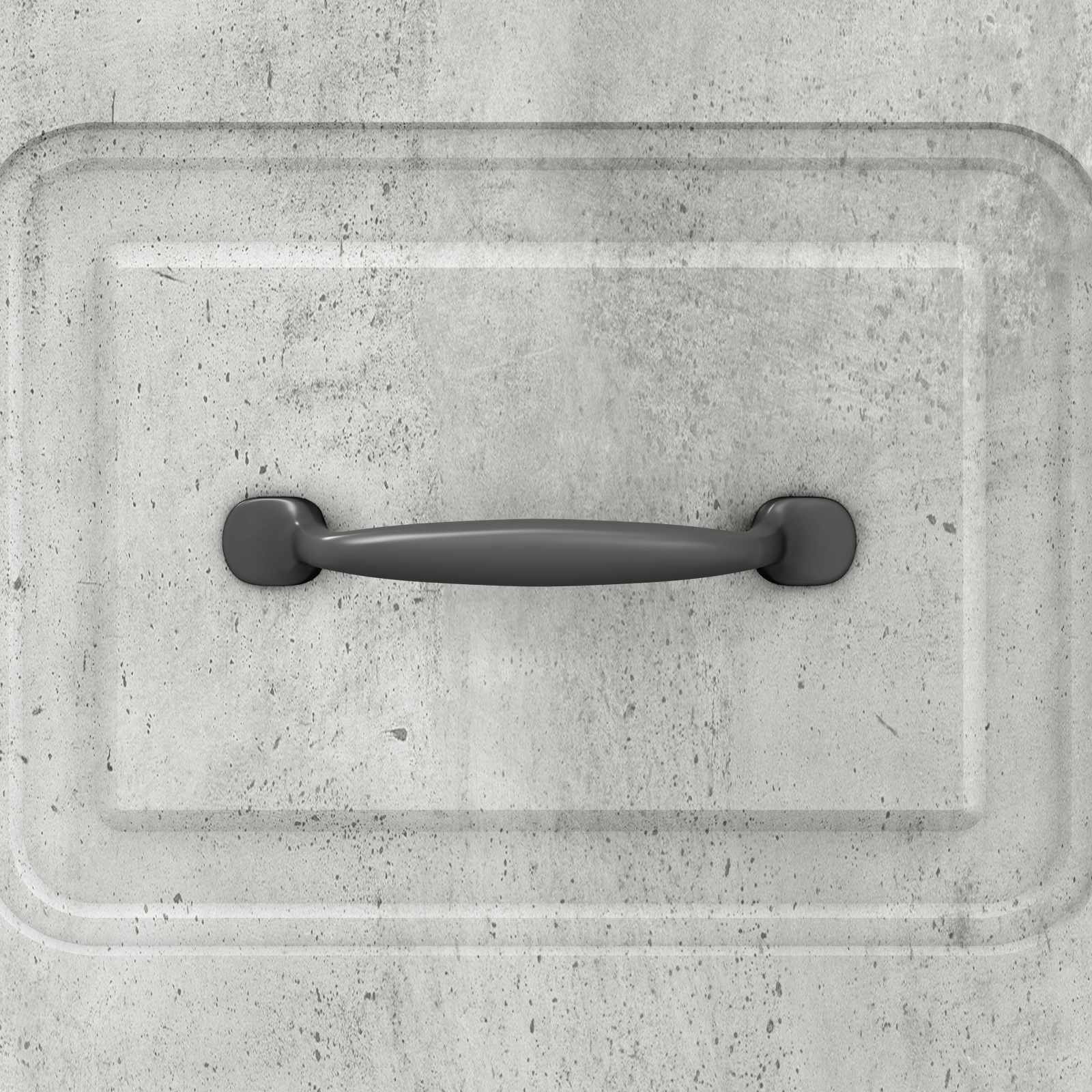 Ormar s ladicama Betonska siva 33 x 34,5 x 87 cm