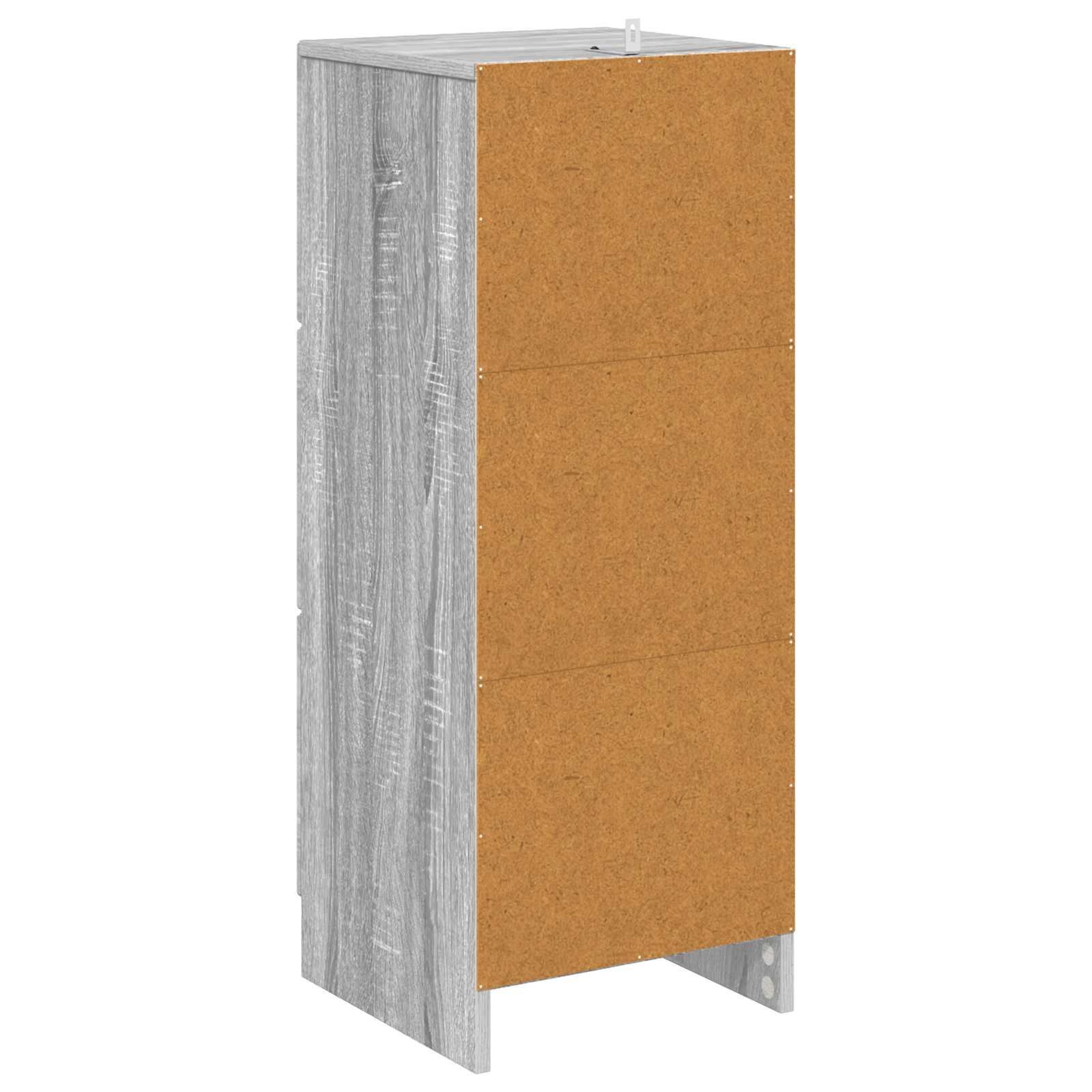 Ormar s ladicama Siva sonoma 33 x 34,5 x 87 cm