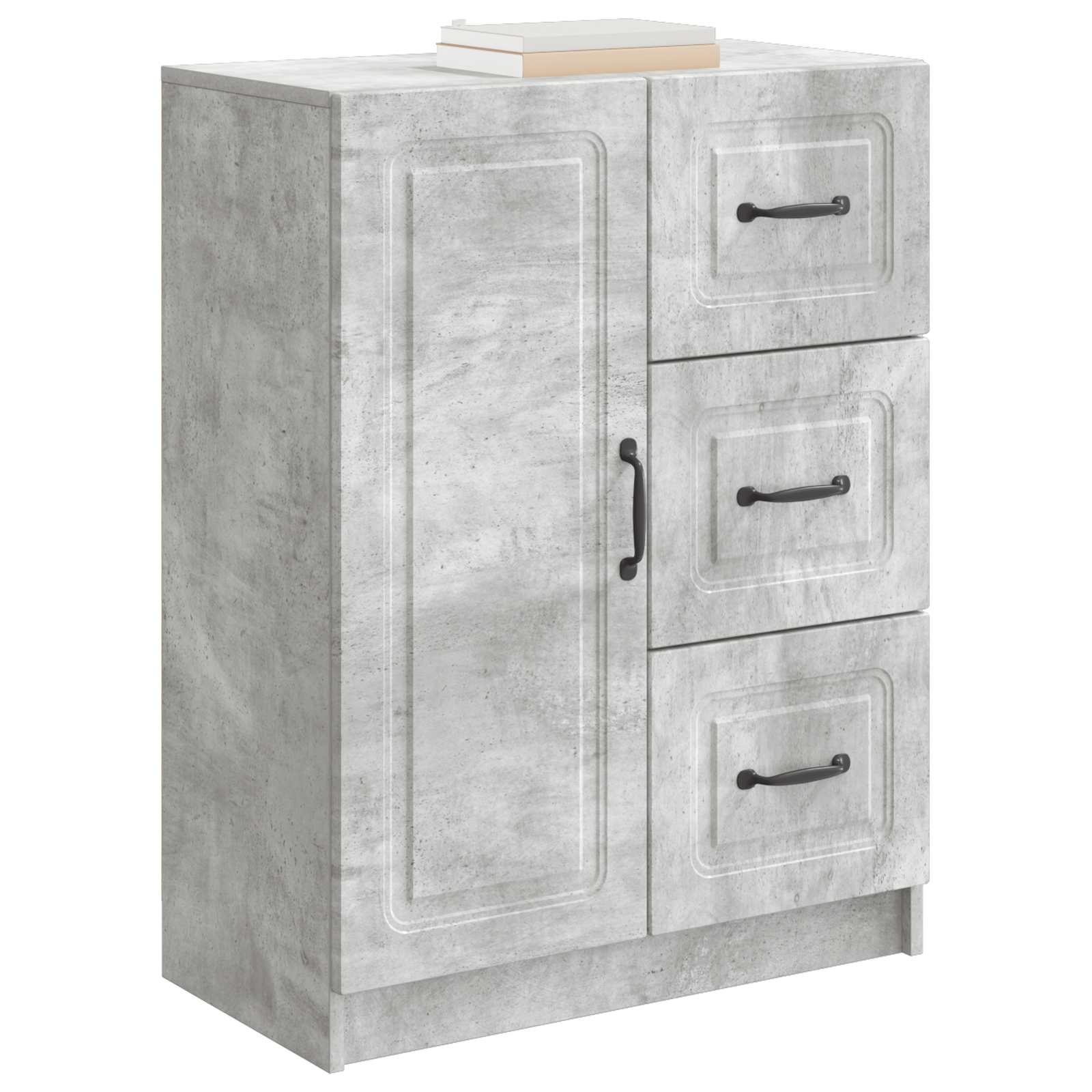 Kreveta Betonska siva 66 x 34,5 x 87 cm Konstruirano drvo