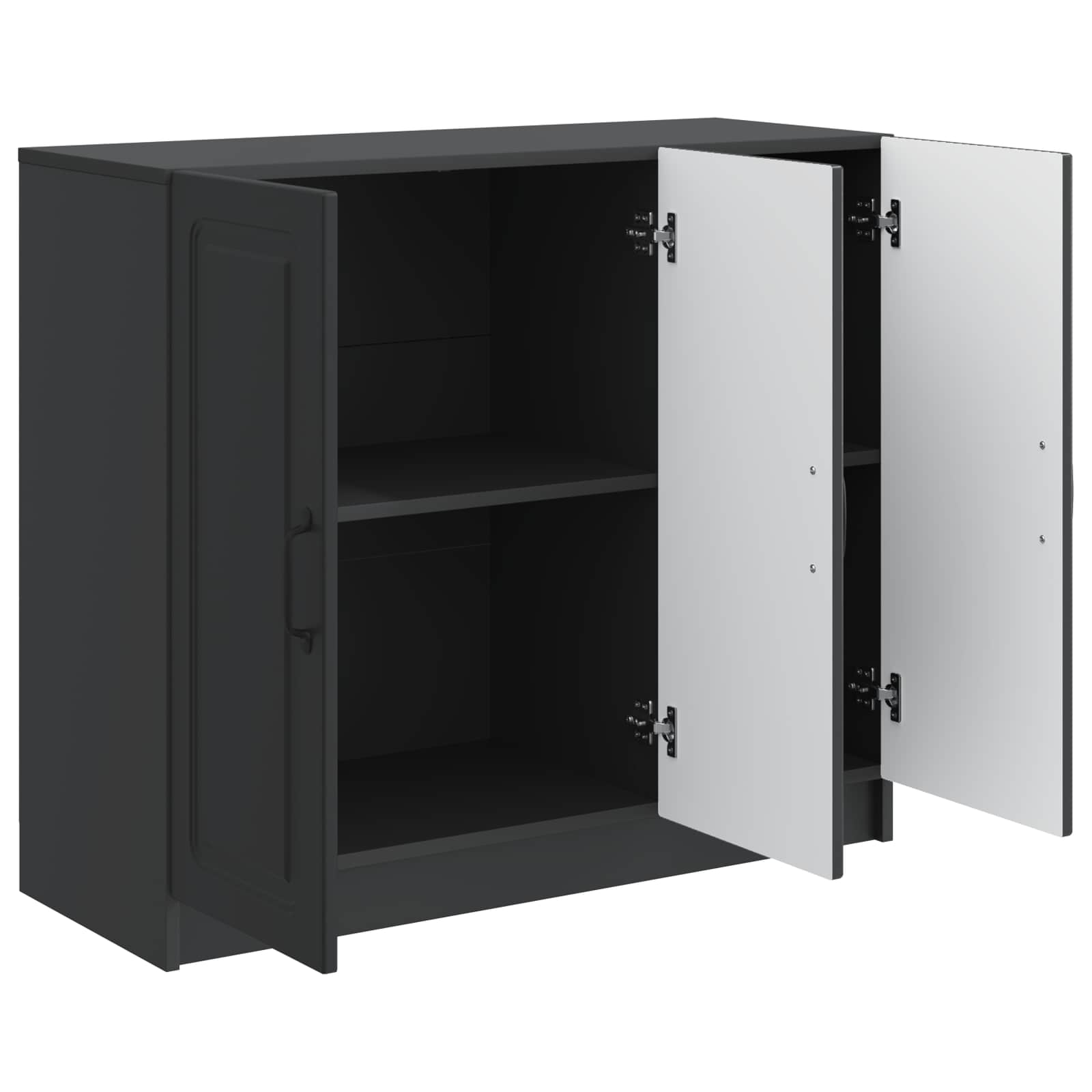 Kreveta Crna 89 x 34,5 x 77 cm Konstruirano drvo