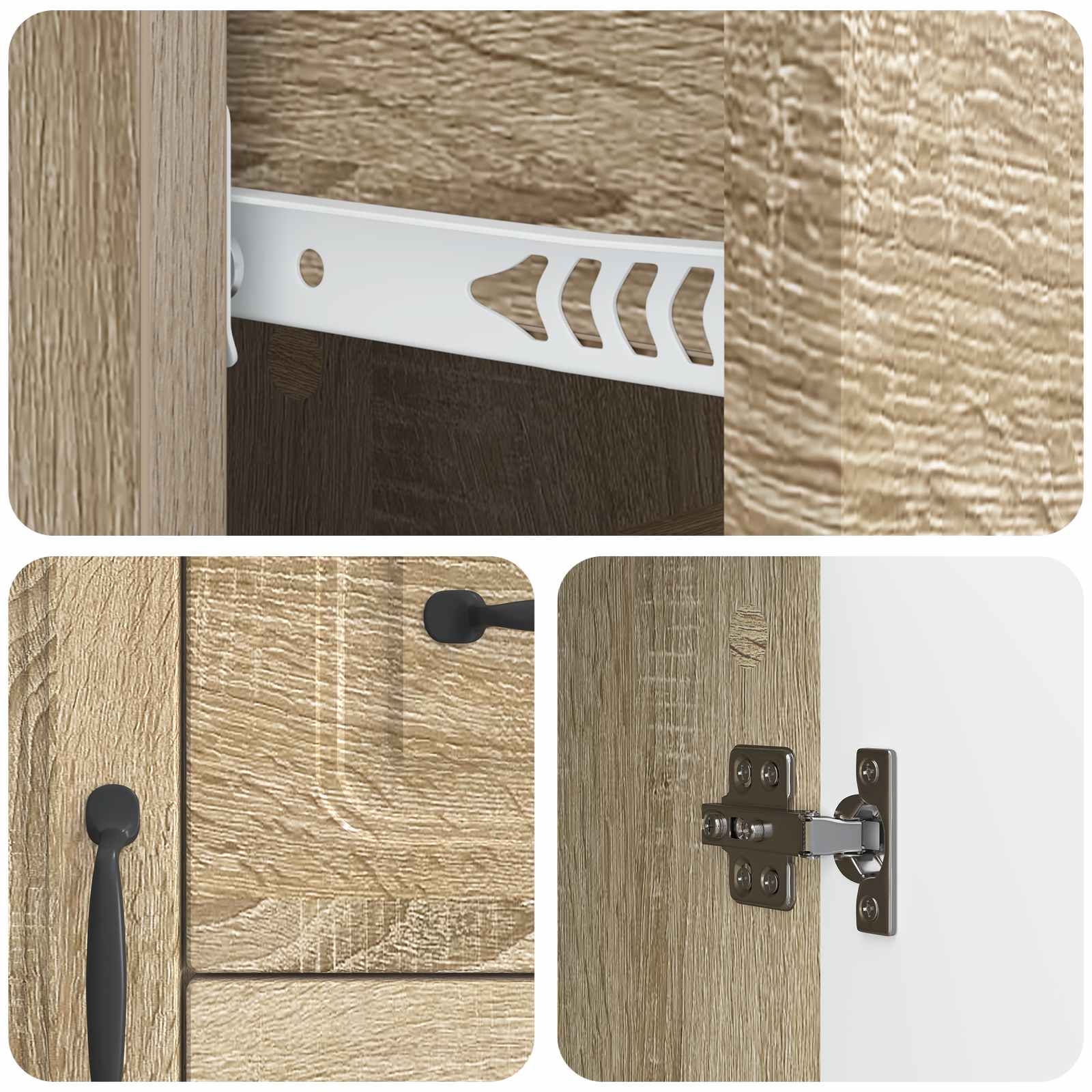 Kreveta Hrast sonoma 89 x 34,5 x 57 cm Konstruirano drvo