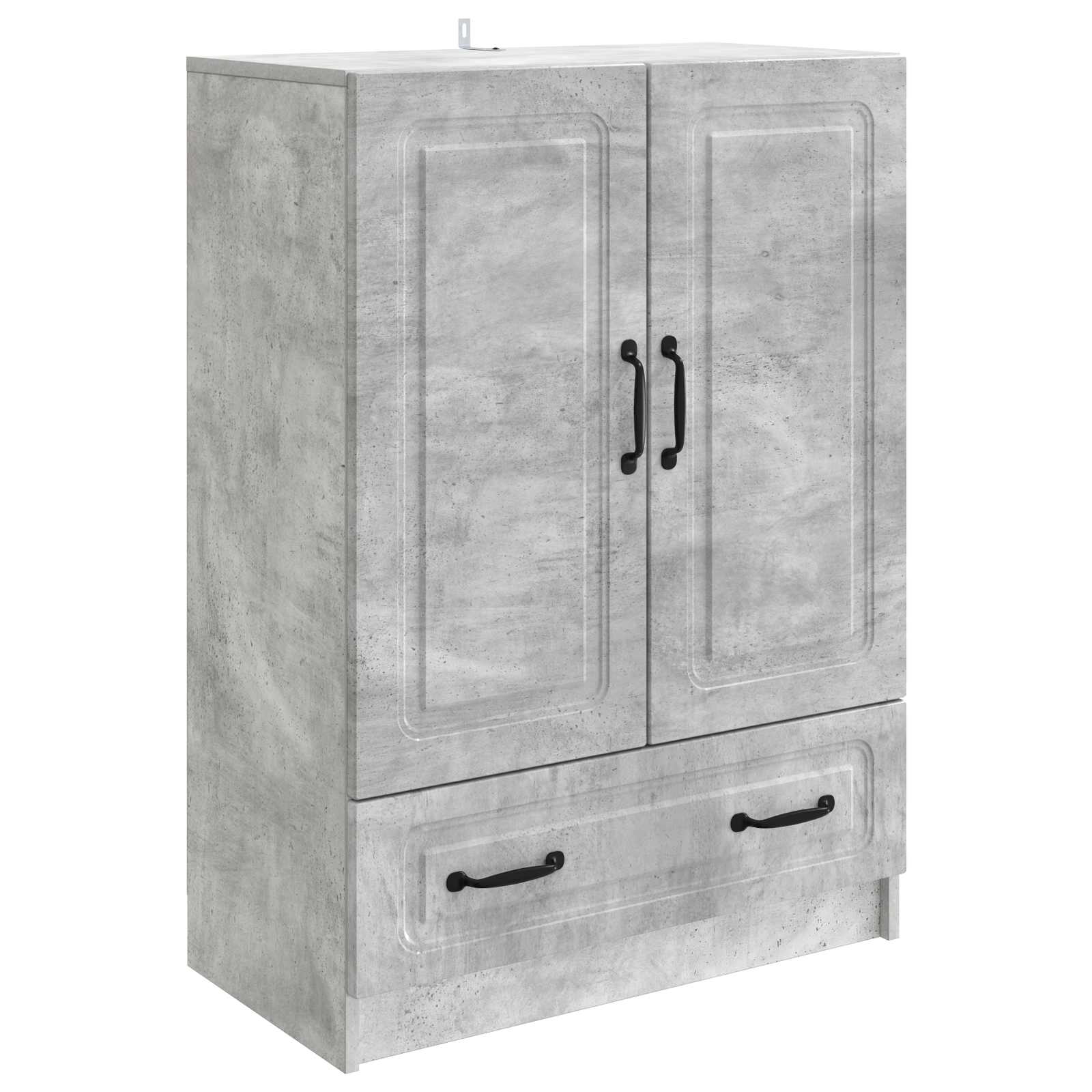Kreveta Betonska siva 66 x 34,5 x 92 cm Konstruirano drvo
