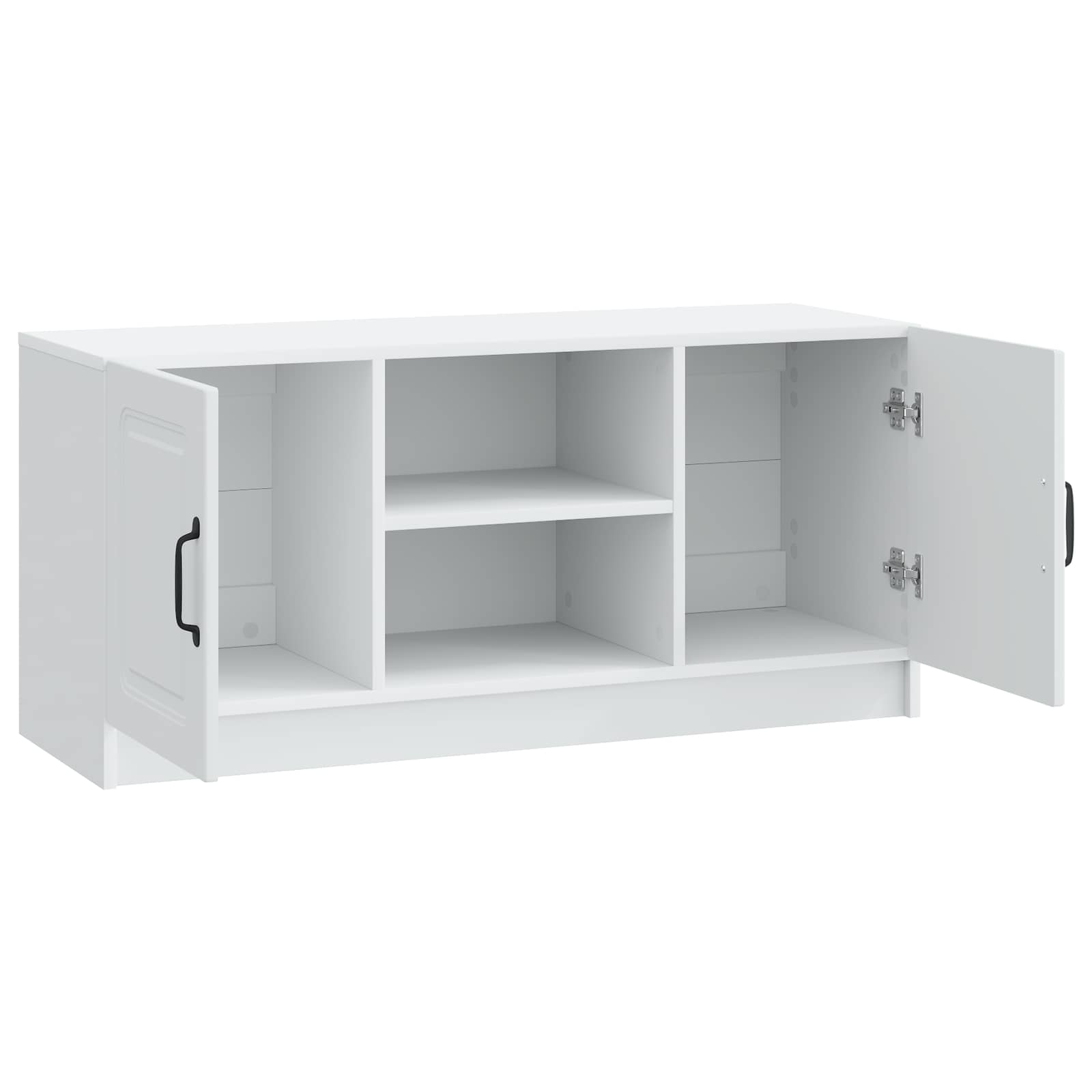 TV ormar Bijela 102 x 34,5 x 47 cm Konstruirano drvo