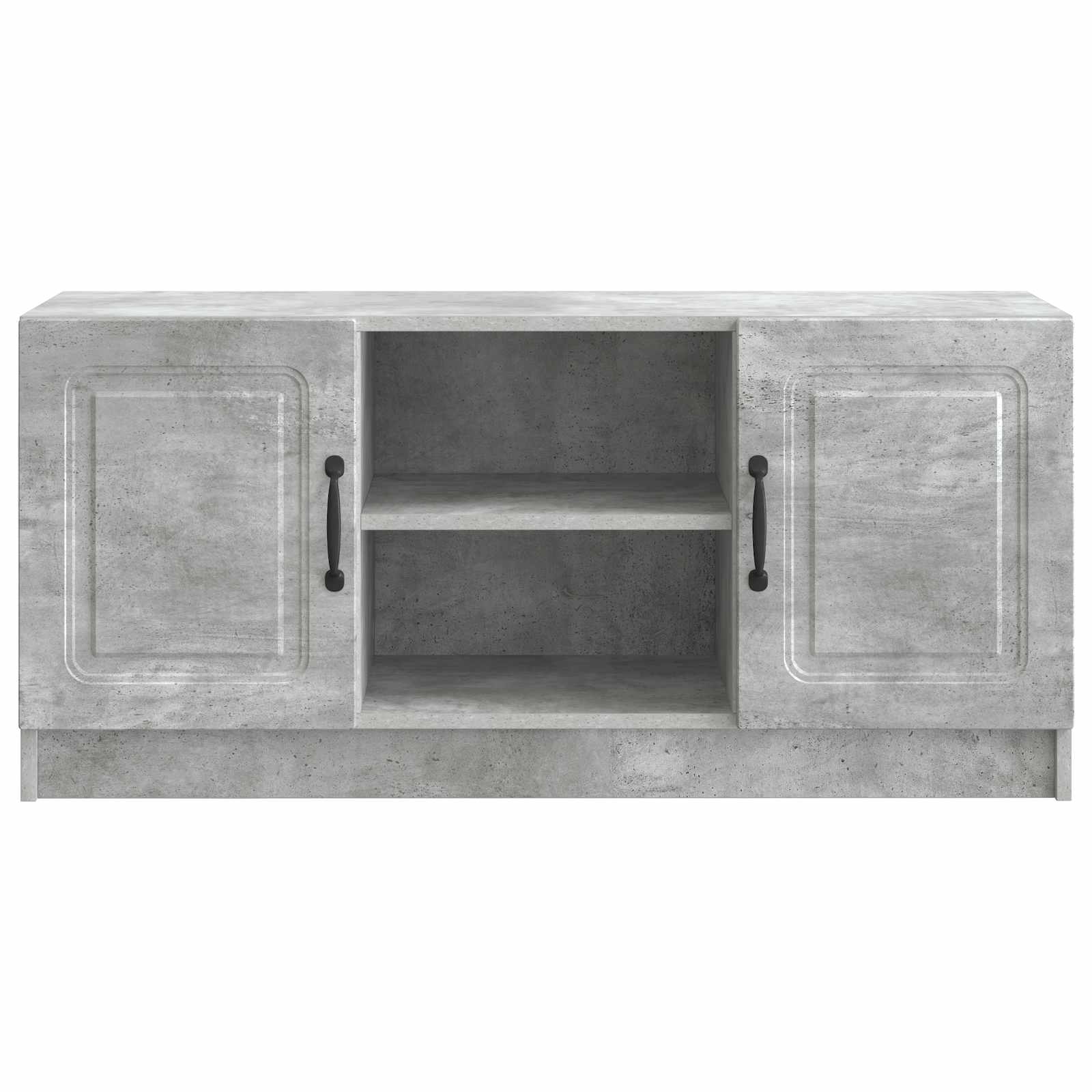 TV ormar Betonska siva 102 x 34,5 x 47 cm Konstruirano drvo