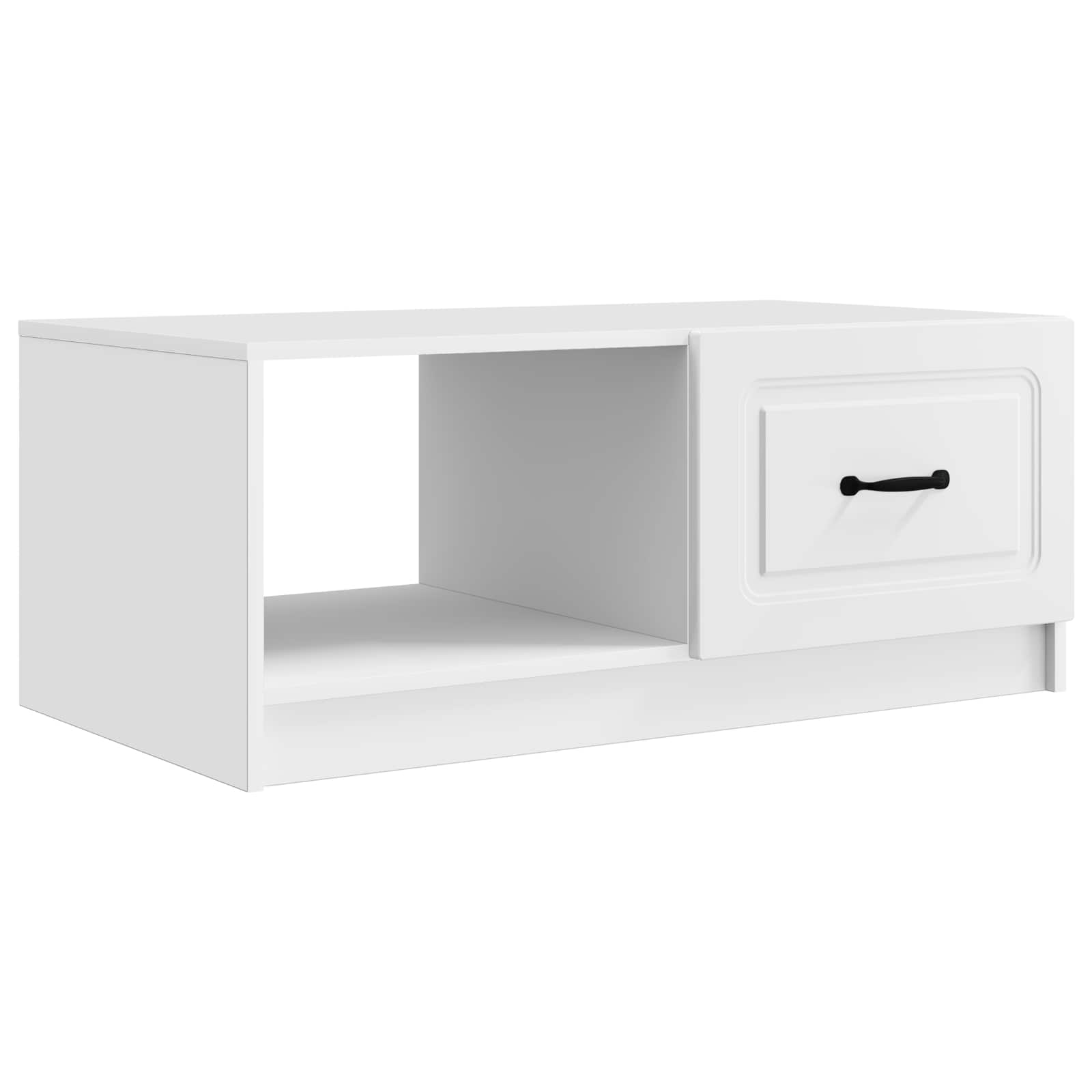 Kava Stol Bijela 90 x 50 x 37 cm Konstruirano drvo