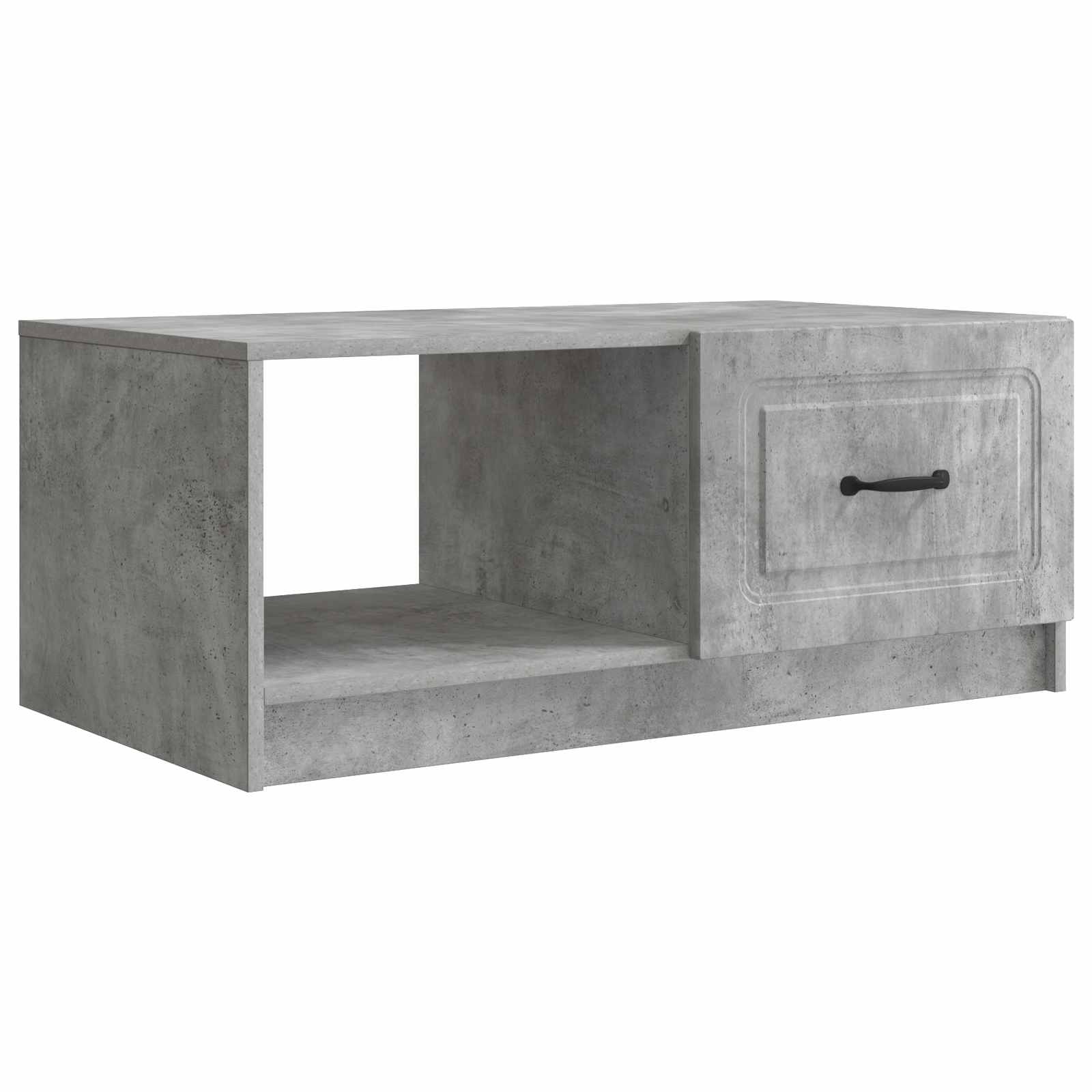 Kava Stol Betonska siva 90 x 50 x 37 cm Konstruirano drvo
