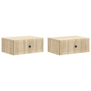 Noćni ormar s ladicama 2 pcs Hrast sonoma 49 x 34,5 x 20 cm