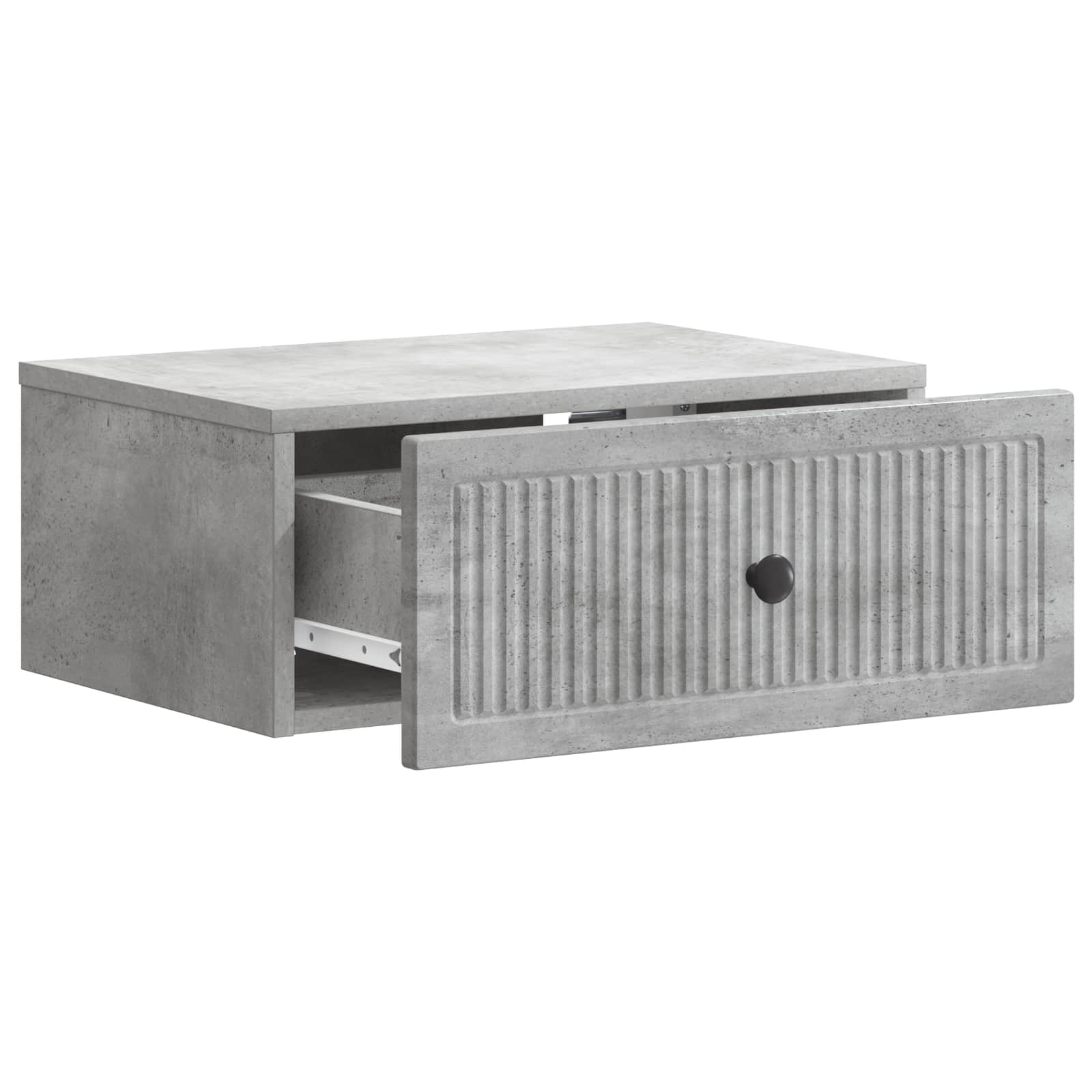 Noćni ormar s ladicama 2 pcs Betonska siva 49 x 34,5 x 20 cm