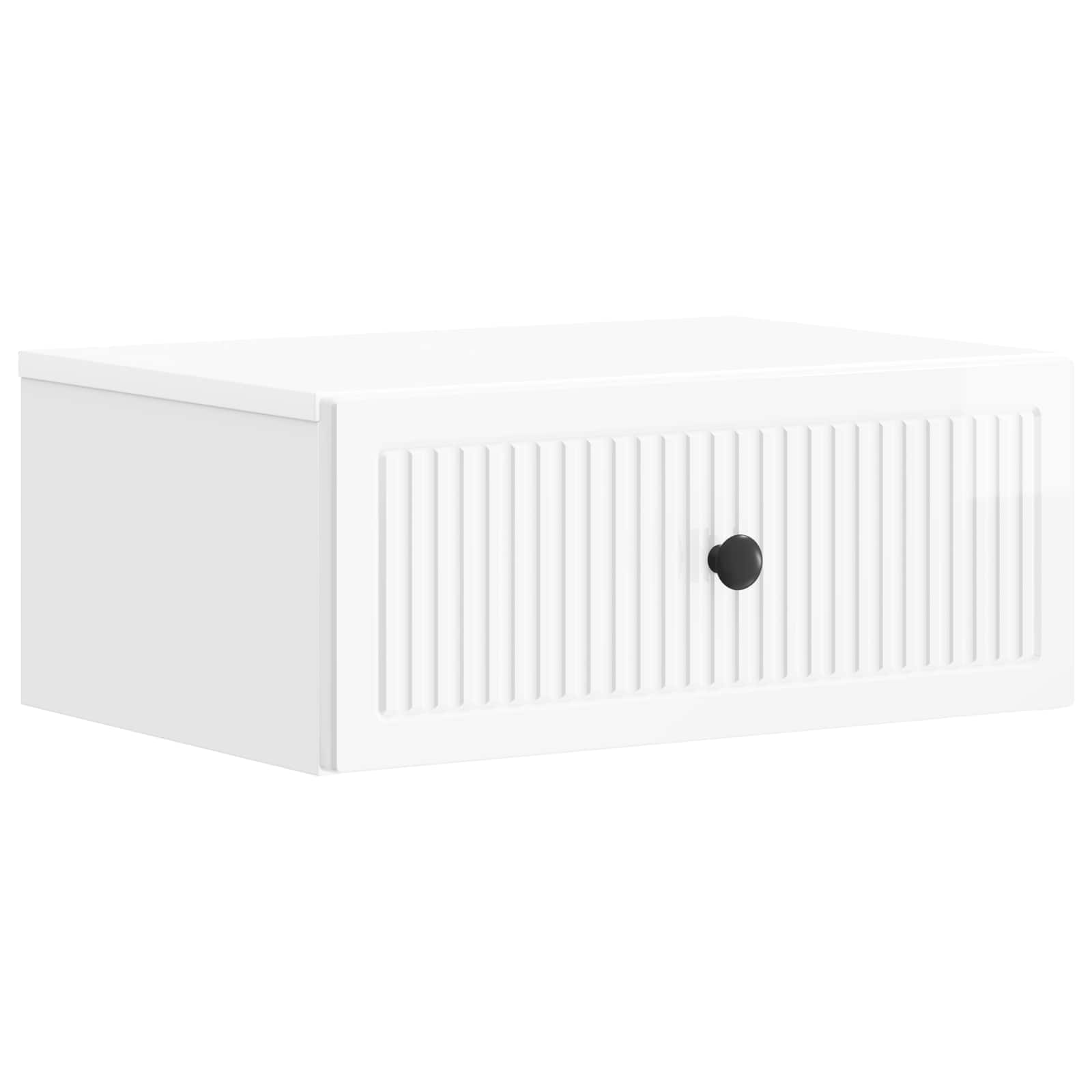 Noćni ormar 2 pcs Bijela visokog sjaja 49 x 34,5 x 20 cm