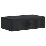 Stolna montirana na zid Crna 59 x 34,5 x 17 cm