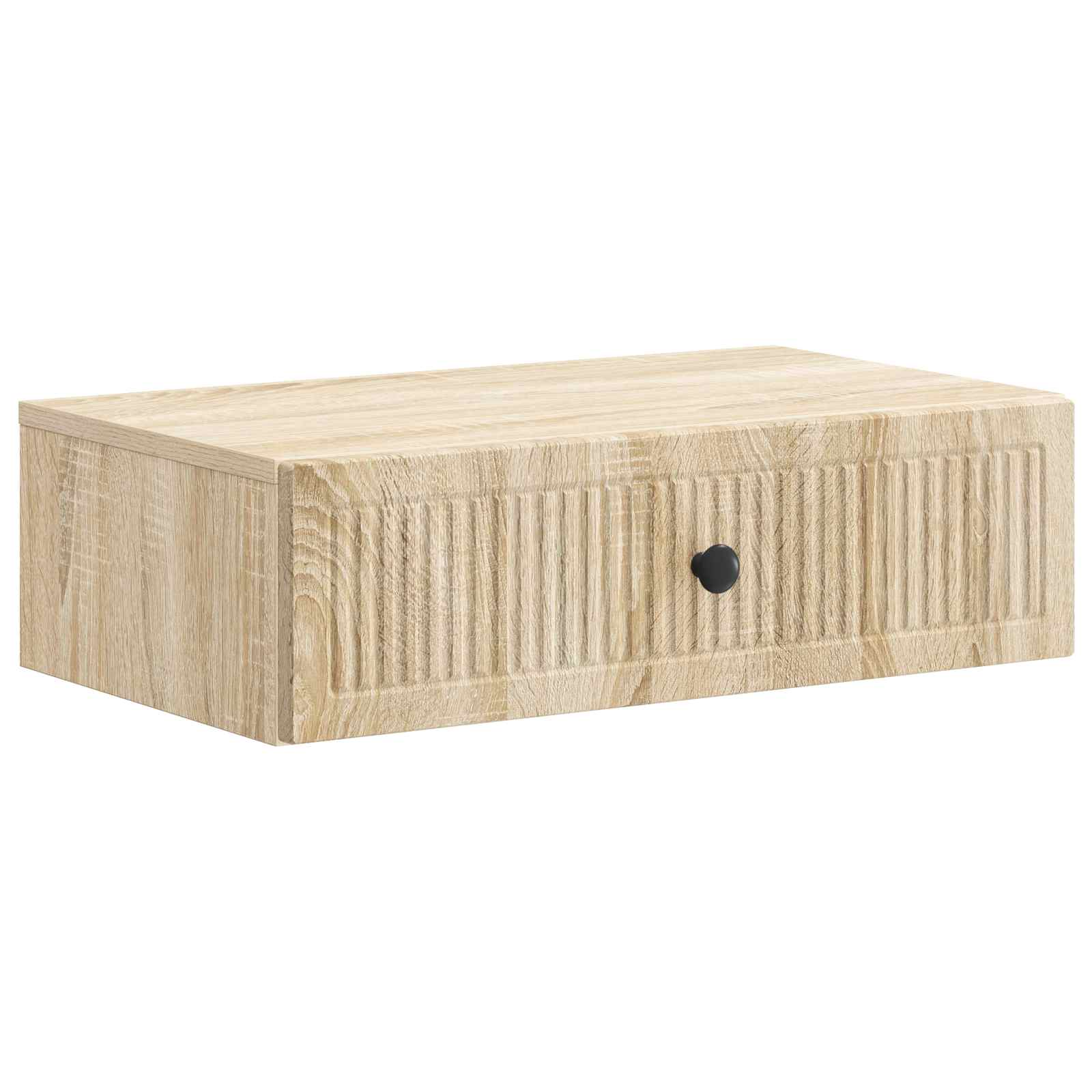 Stolna montirana na zid Hrast sonoma 59 x 34,5 x 17 cm