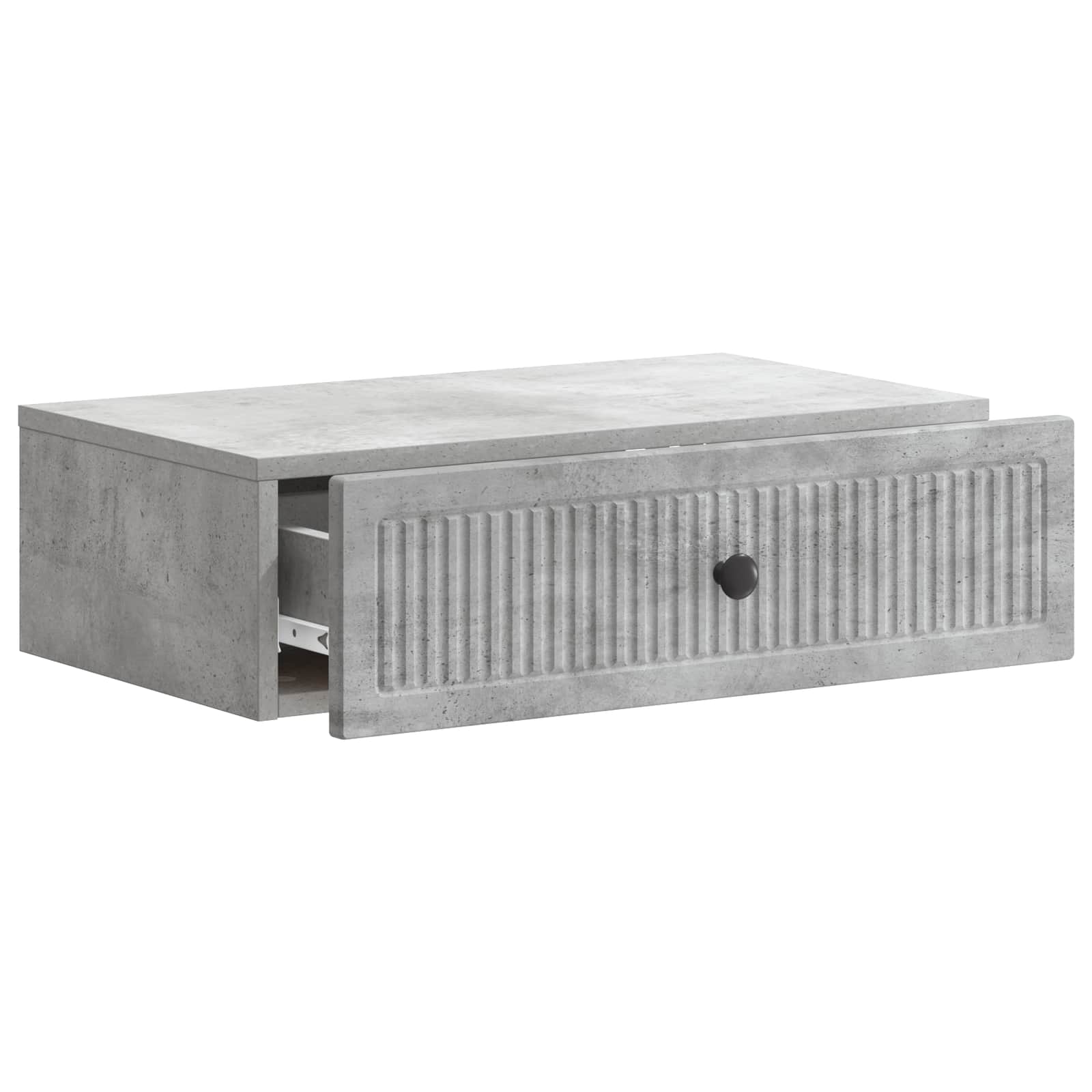 Stolna montirana na zid Betonska siva 59 x 34,5 x 17 cm