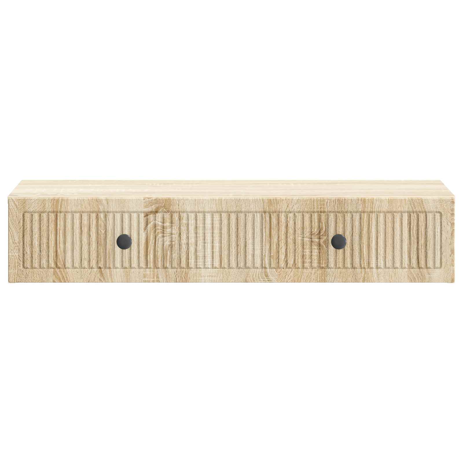 Stolna montirana na zid Hrast sonoma 87,5 x 34,5 x 17 cm
