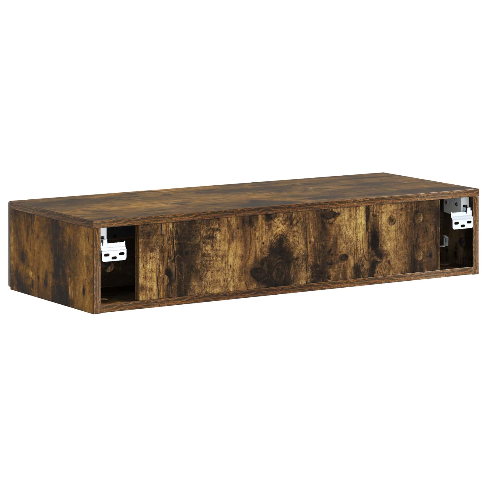 Stolna montirana na zid Dimljeni hrast 87,5 x 34,5 x 17 cm