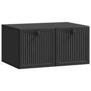 TV ormar za zid Zidne Crna 59,5 x 41 x 30 cm Konstruirano drvo