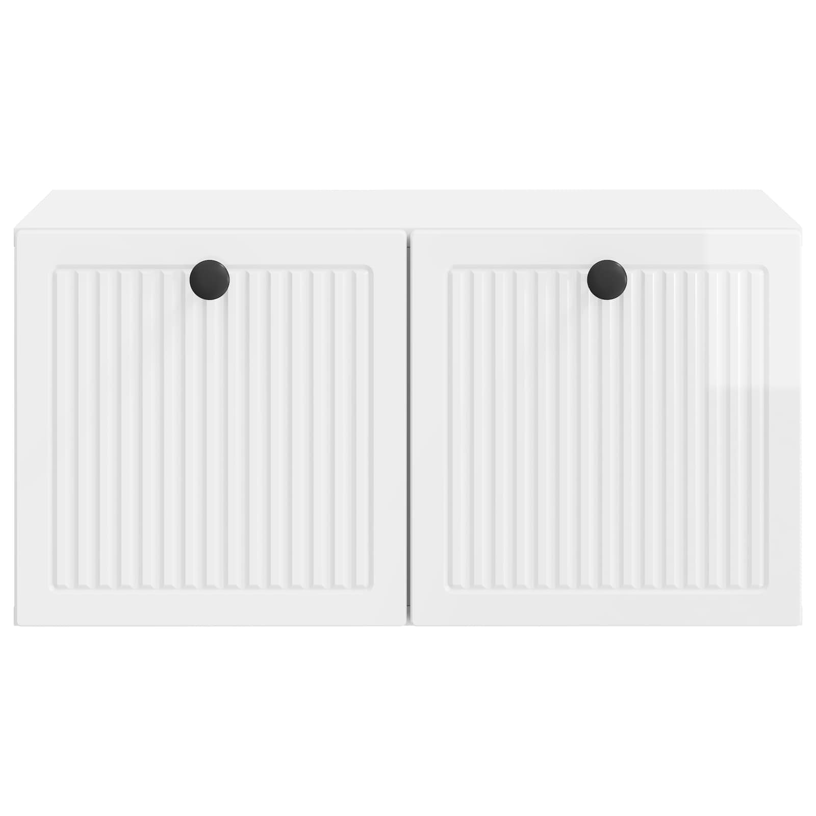 TV ormar za zid Zidne Bijela visokog sjaja 59,5 x 41 x 30 cm